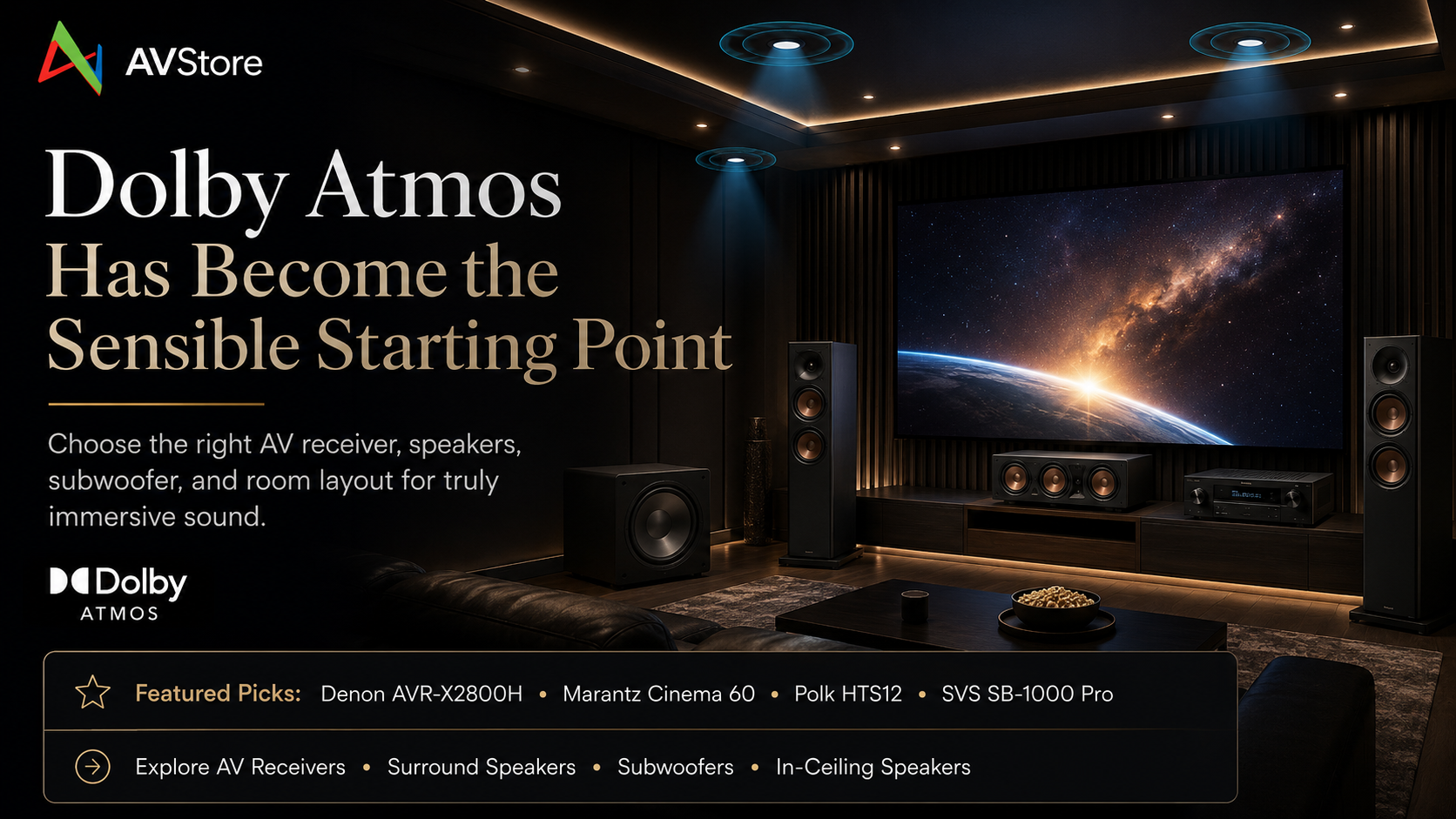 Dolby Atmos Home Theatre: Why It’s the Sensible Starting Point