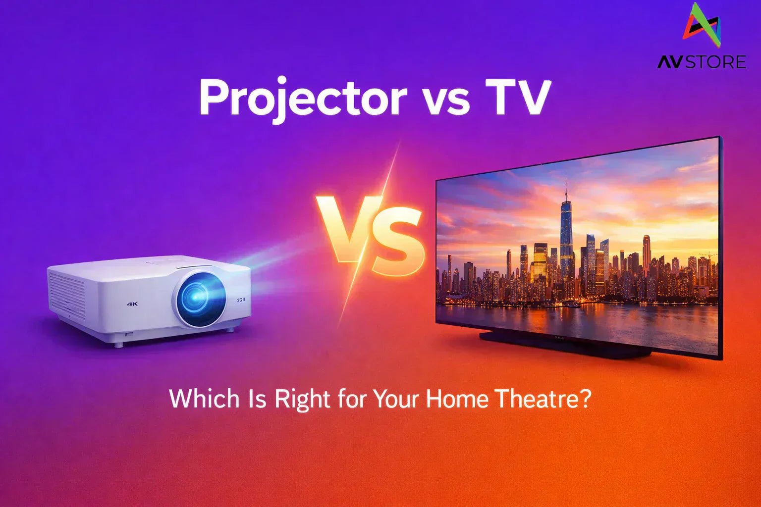 Projector vs TV: Which Suits Your Home Theatre Best