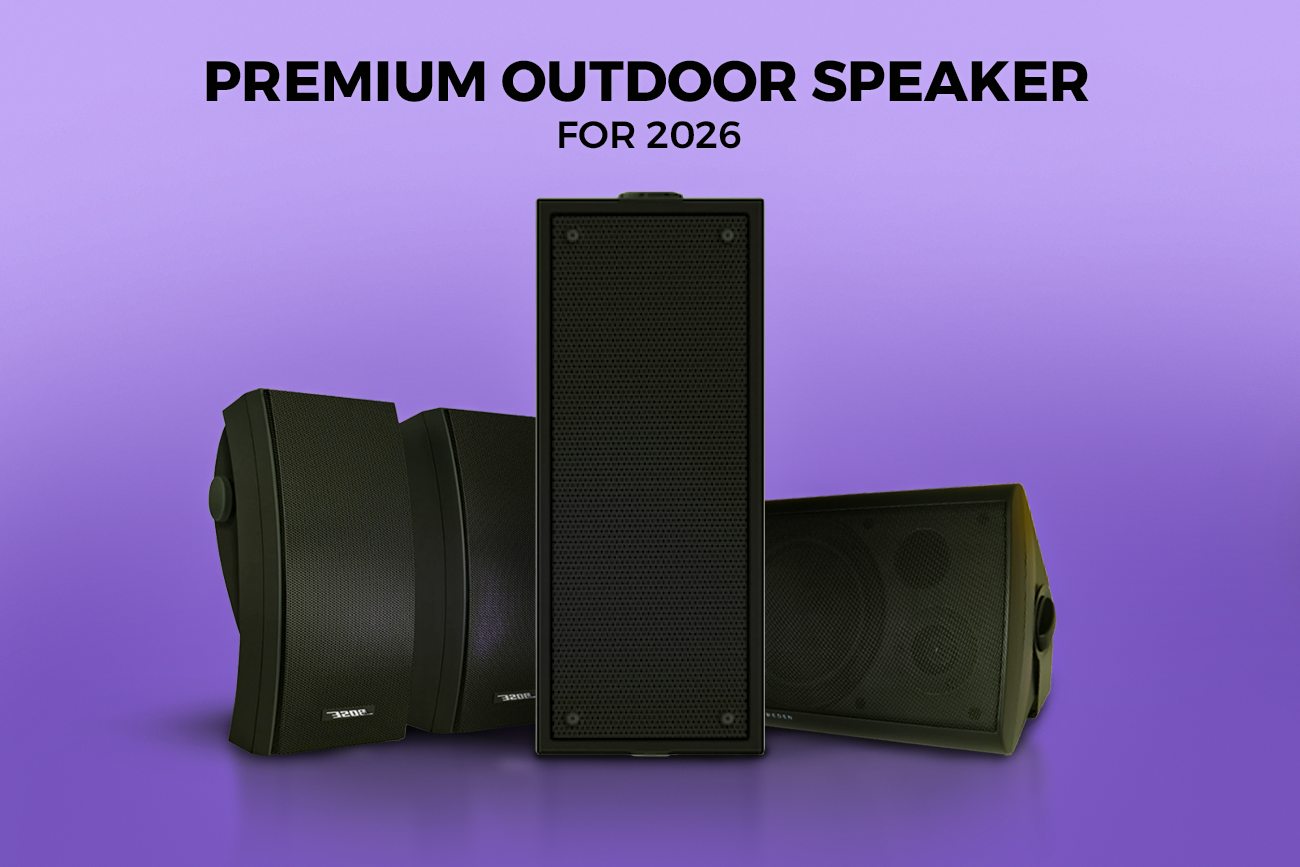 Premium & Best Outdoor Speakers in 2026