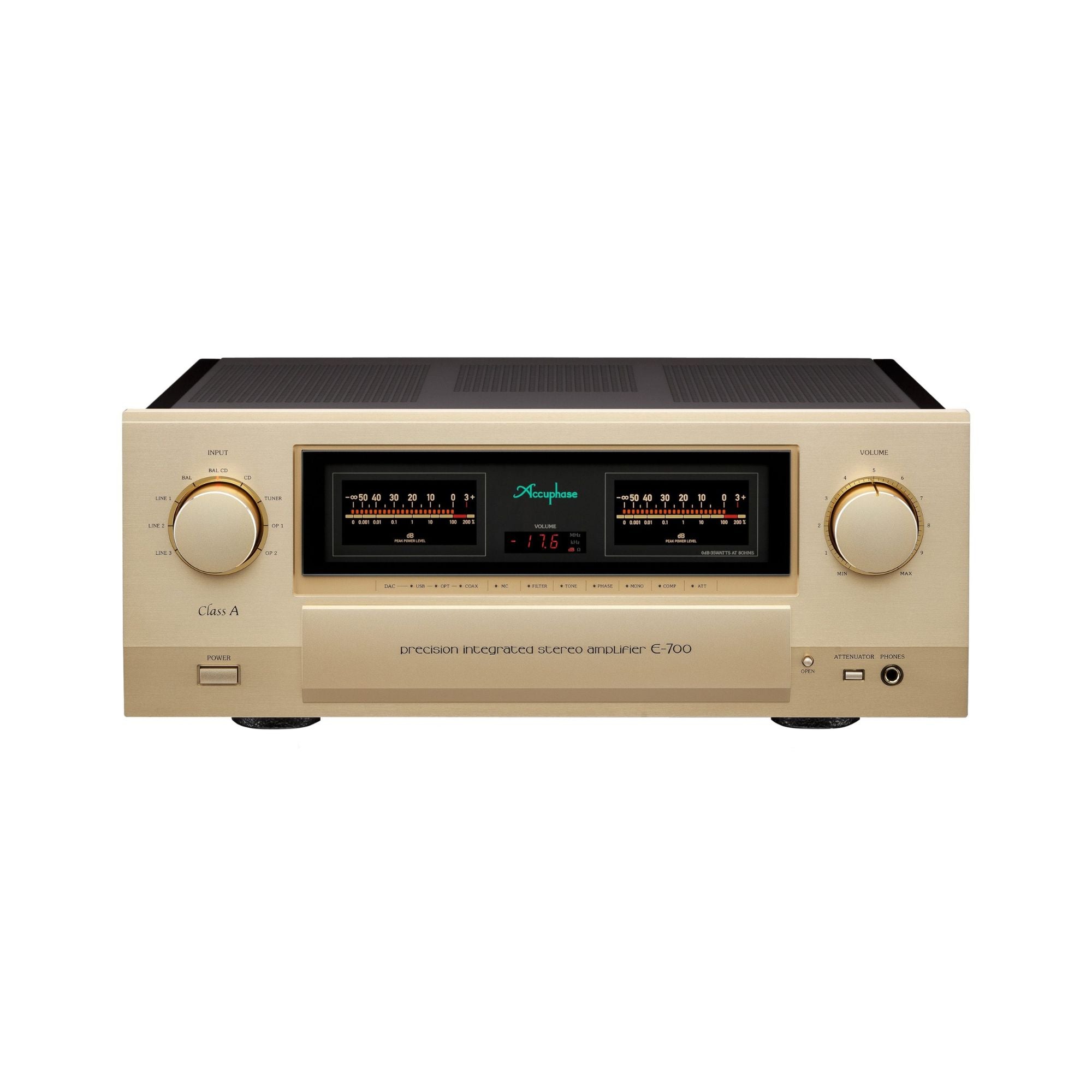 Accuphase Laboratory E-700 Class-A Precision Integrated Stereo Amplifier, Accuphase Labs, Stereo Amplifier - AVStore.in