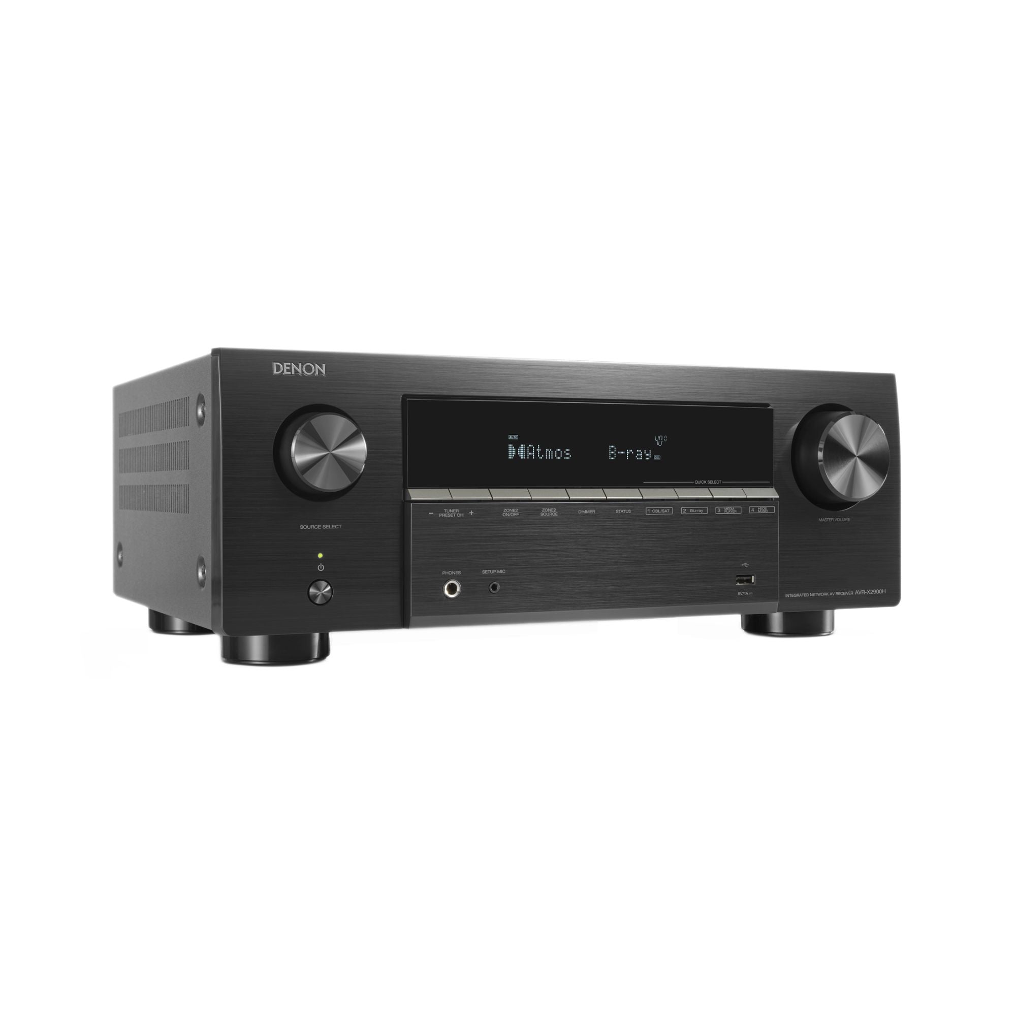 Denon AVR-X2900H 7.2 Channel 4K/8K Dolby Atmos AV Receiver