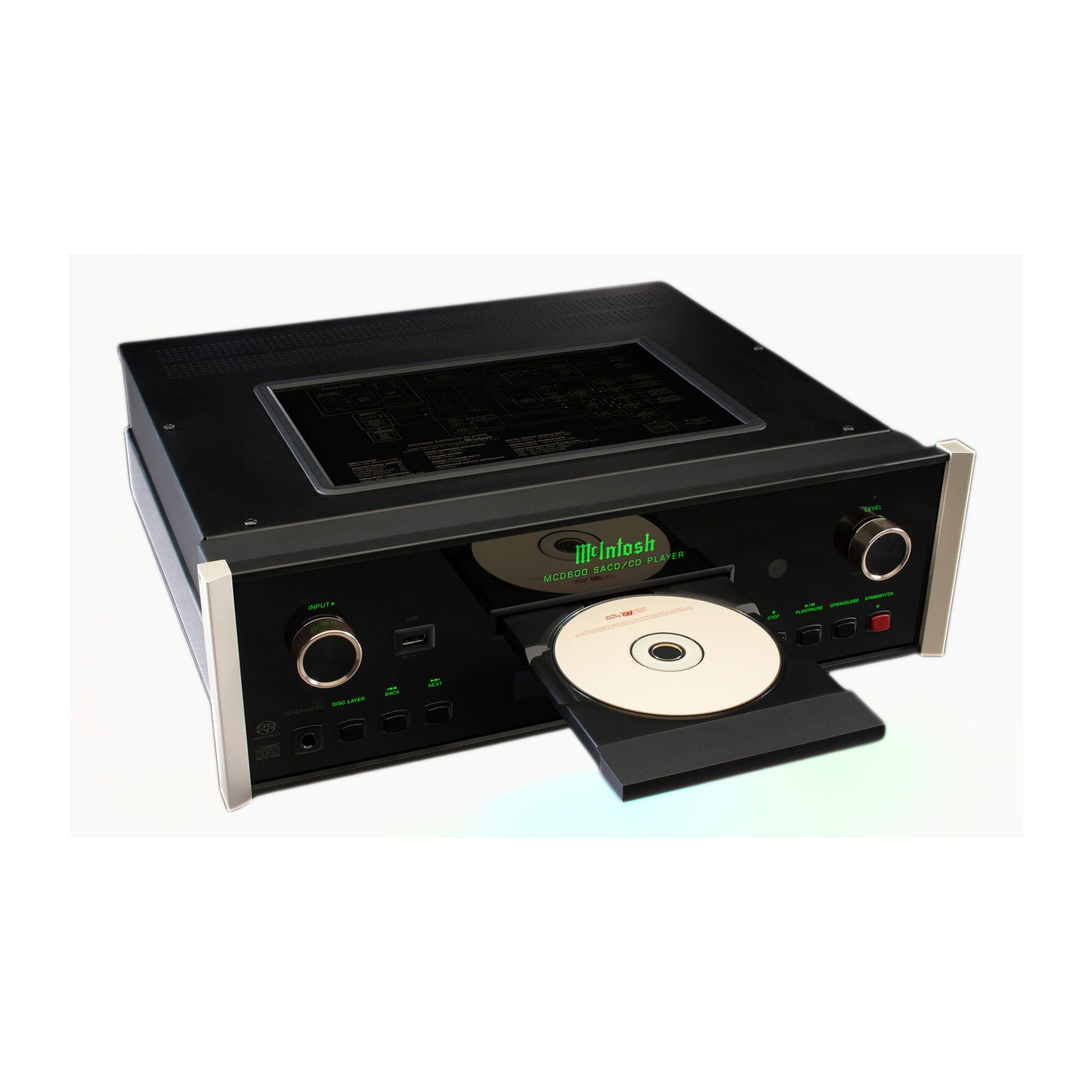 McIntosh Labs MCD600 - 2-Channel SACD/CD Player, McIntosh Labs, Network SACD Player - AVStore.in
