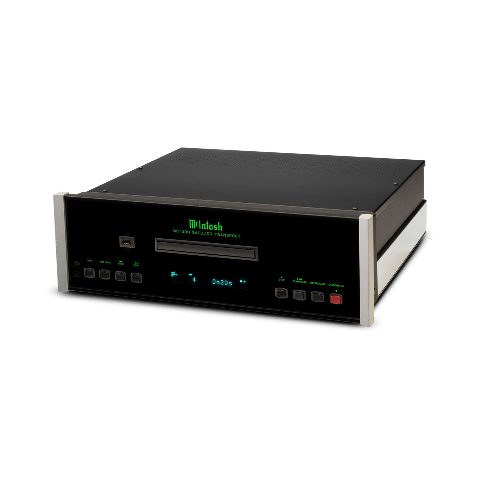 McIntosh Labs MCT500 - 2-Channel SACD/CD Transport, McIntosh Labs, CD Transport - AVStore.in
