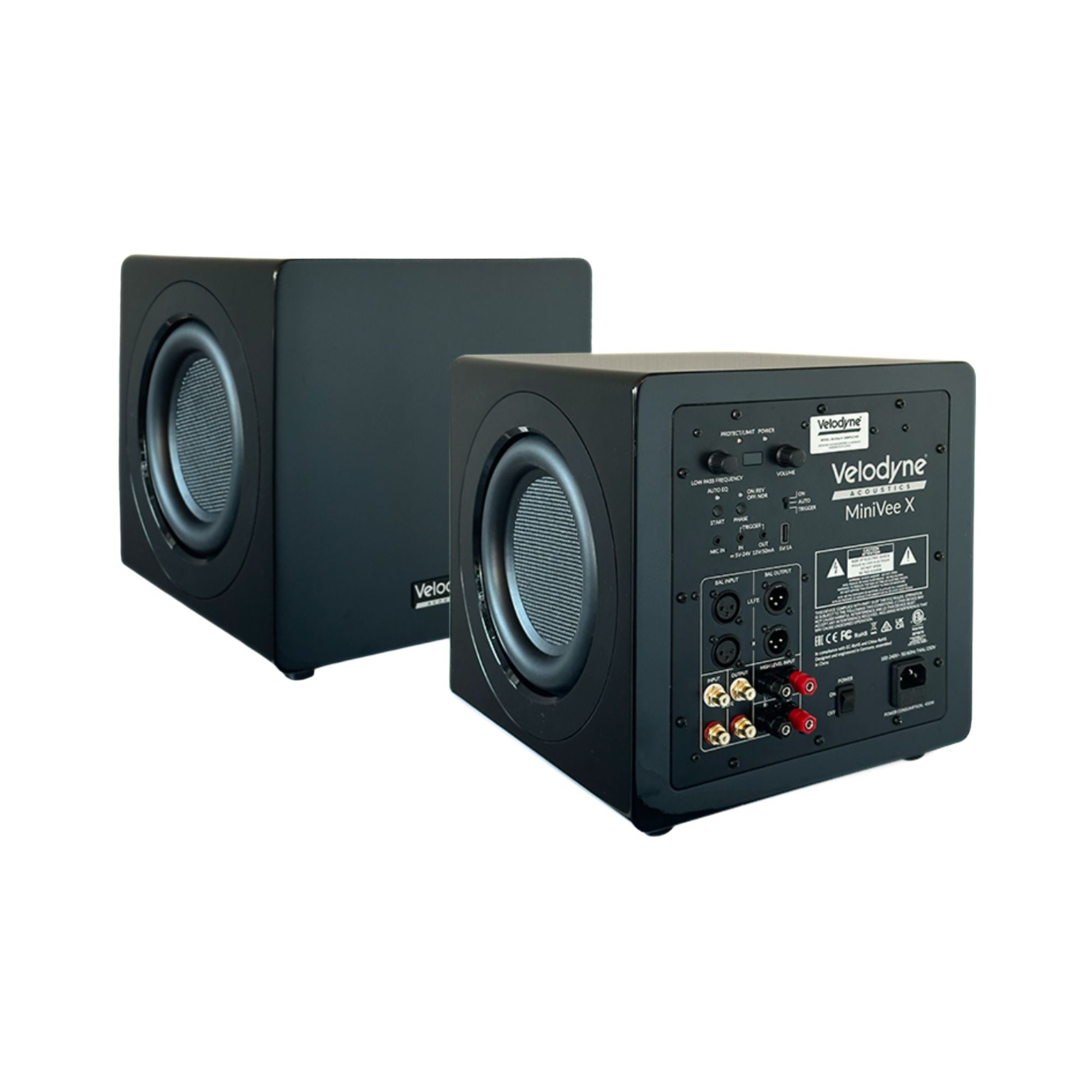 Velodyne Acoustics MiniVee X - 8" Active Subwoofer, Velodyne Acoustics, Subwoofer - AVStore.in