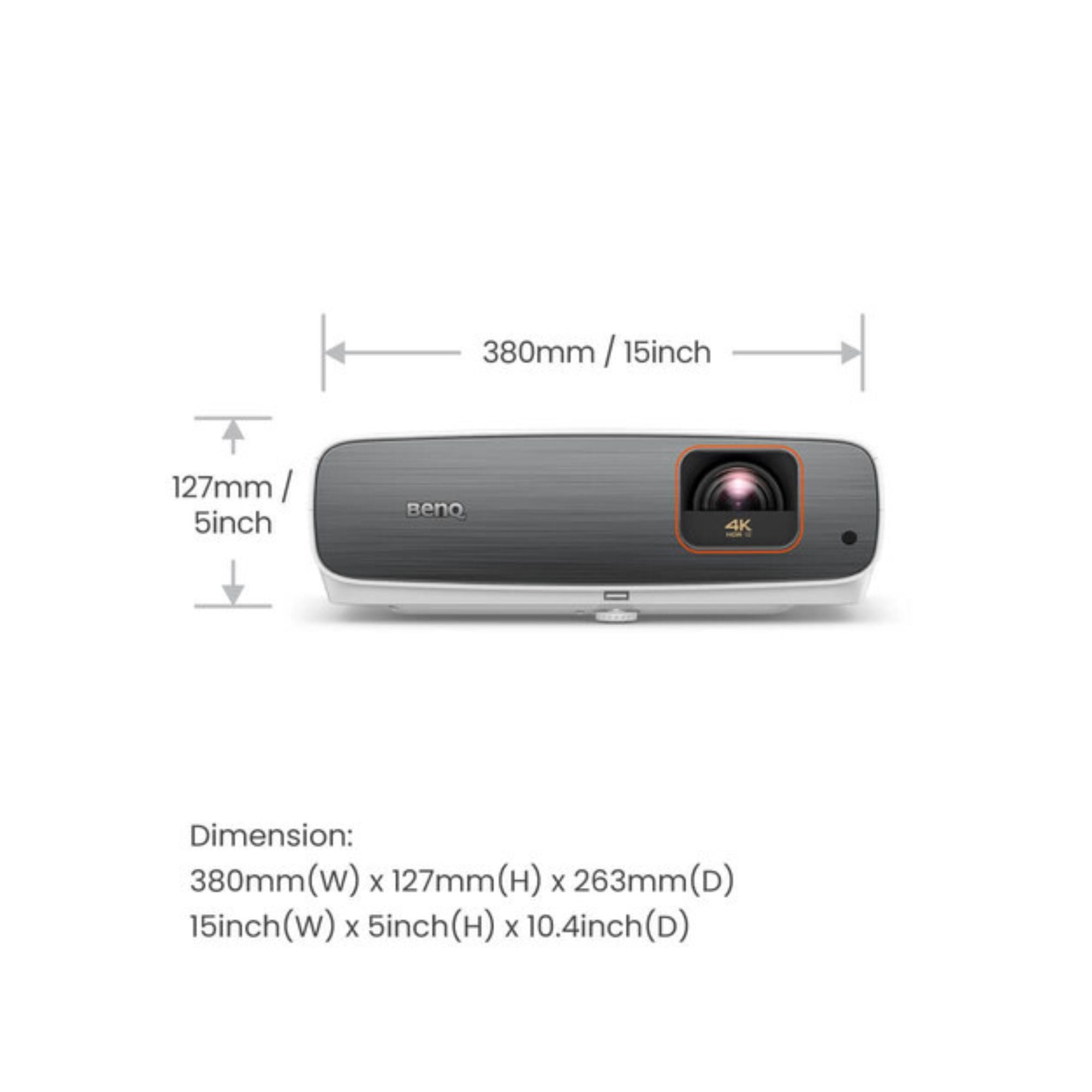 BenQ TK860i 3300-Lumen UHD 4K DLP Home Theater Projector, Benq, Projectors - AVStore.in