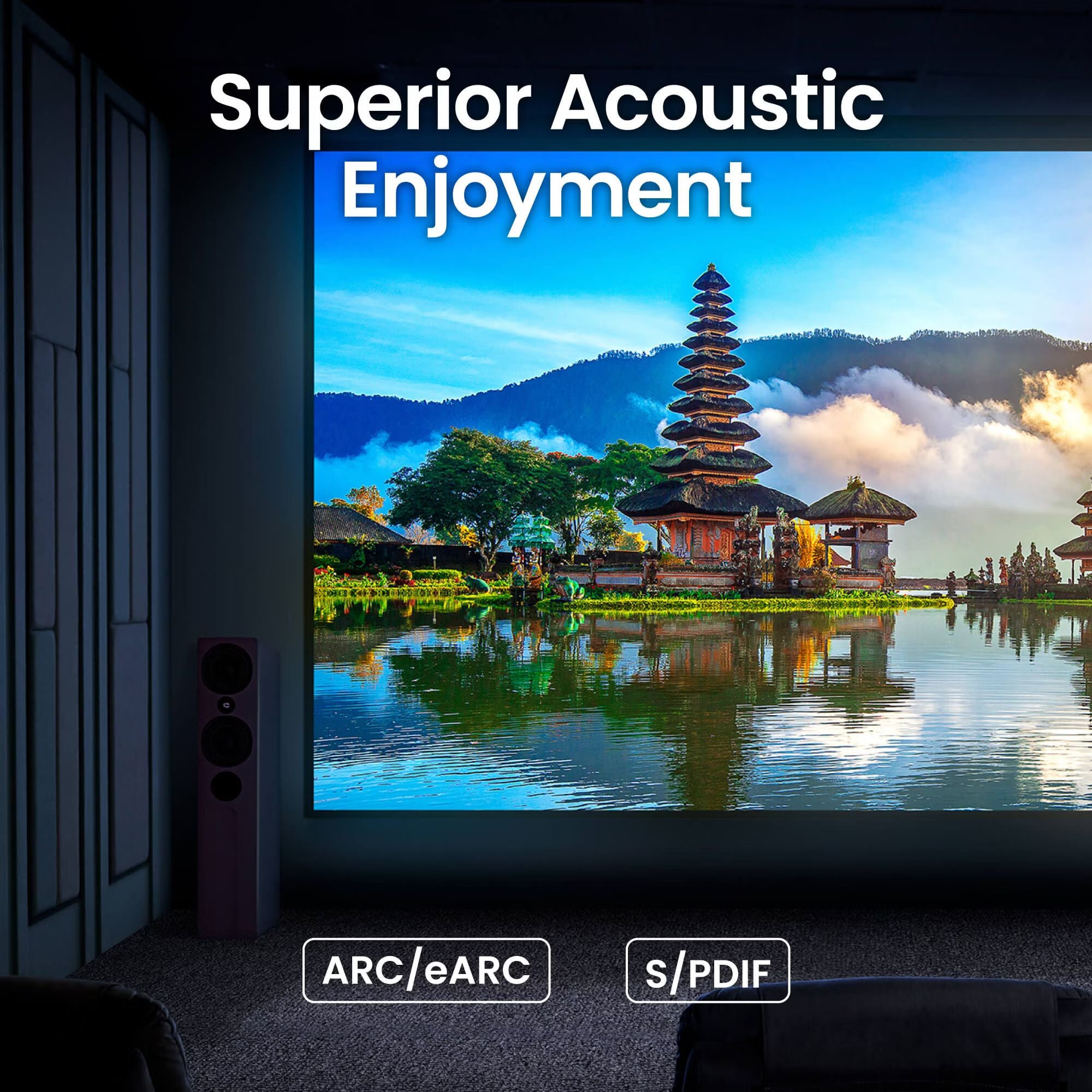 BenQ W5850 - 4K Home Cinema Laser Projector