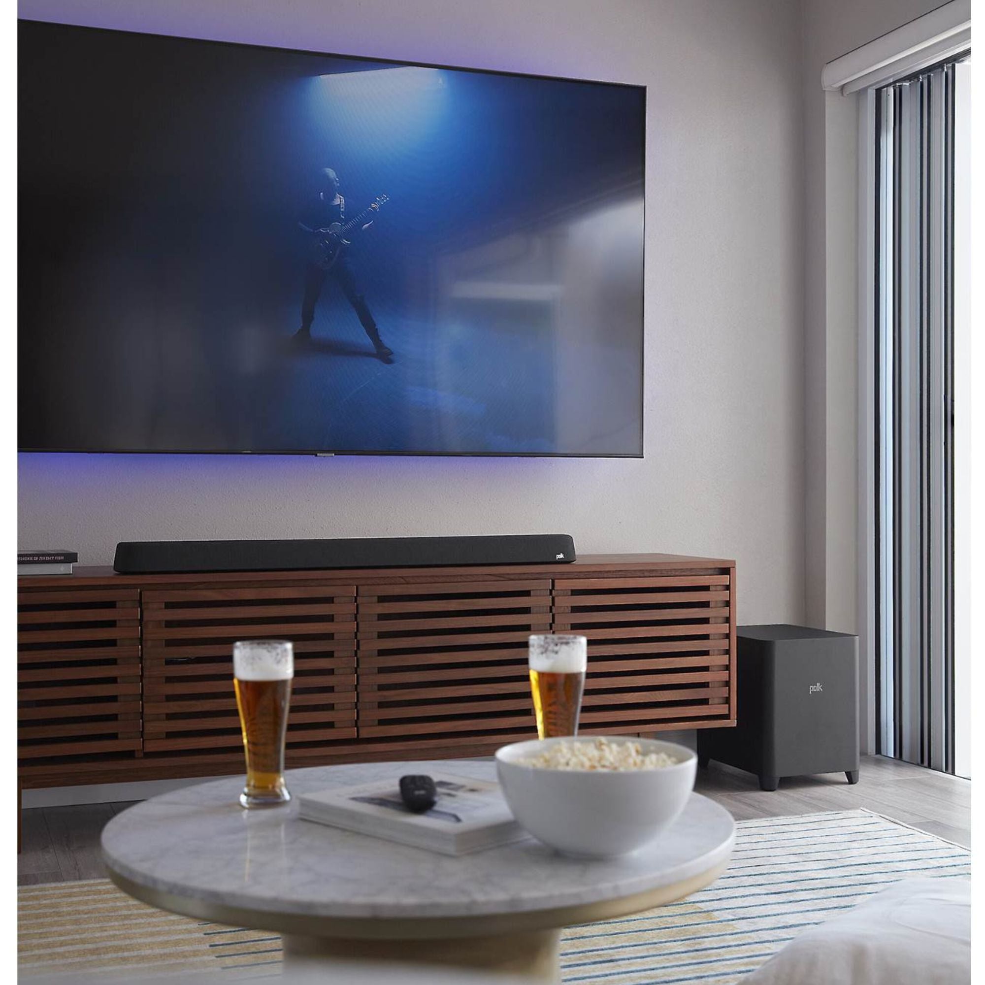 Polk Audio MagniFi Max AX 5.1.2-Channel Dolby Atmos Soundbar System, Polk Audio, Soundbar - AVStore.in