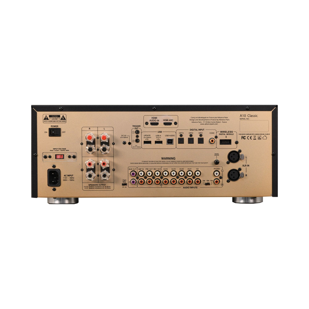 Advance Paris A10 Classic Integrated Amplifier