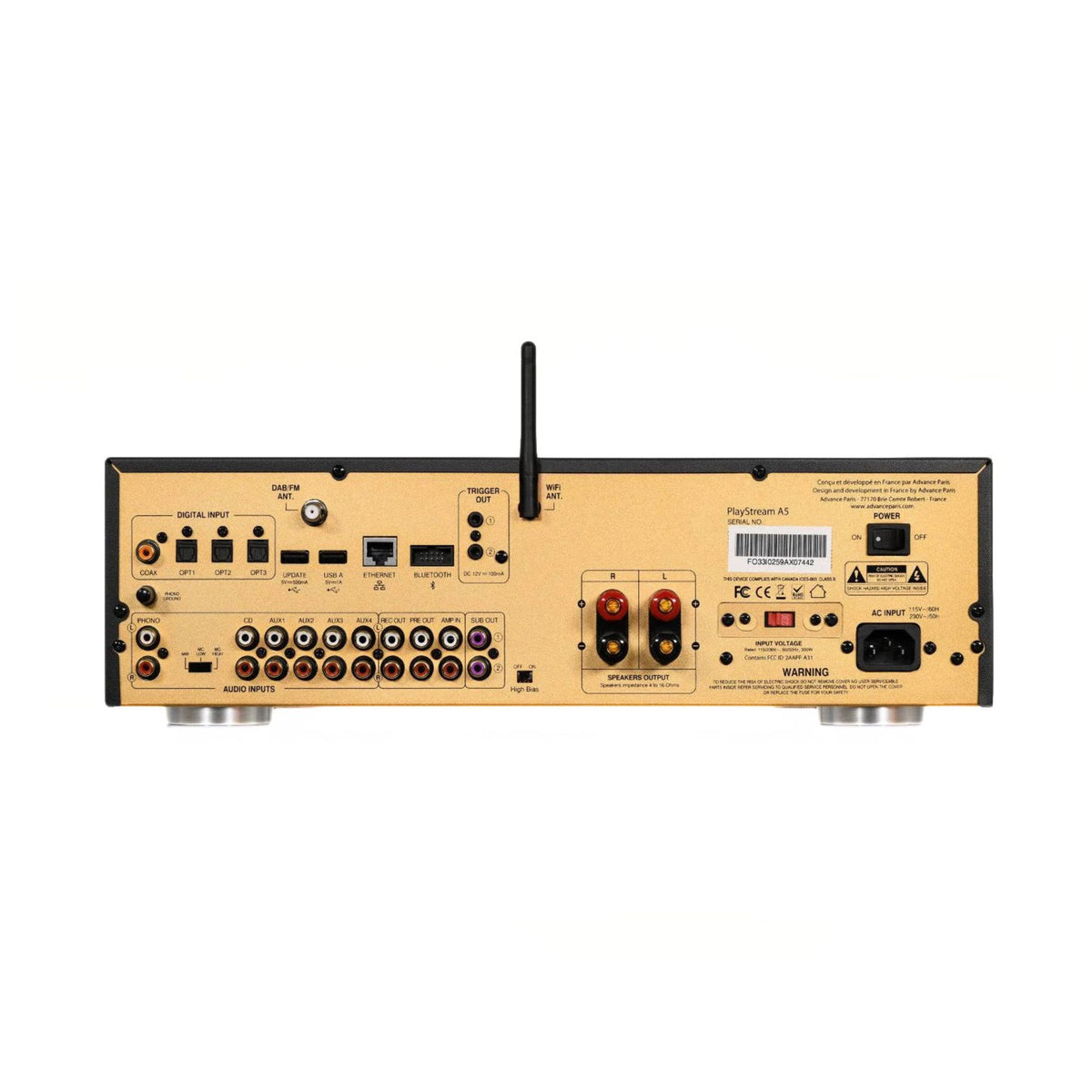 Advance Paris PlayStream A5 Streaming Amplifier