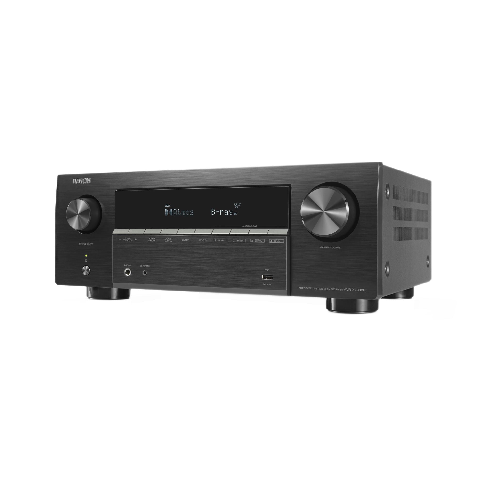 Denon AVR-X2900H 7.2 Channel 4K/8K Dolby Atmos AV Receiver