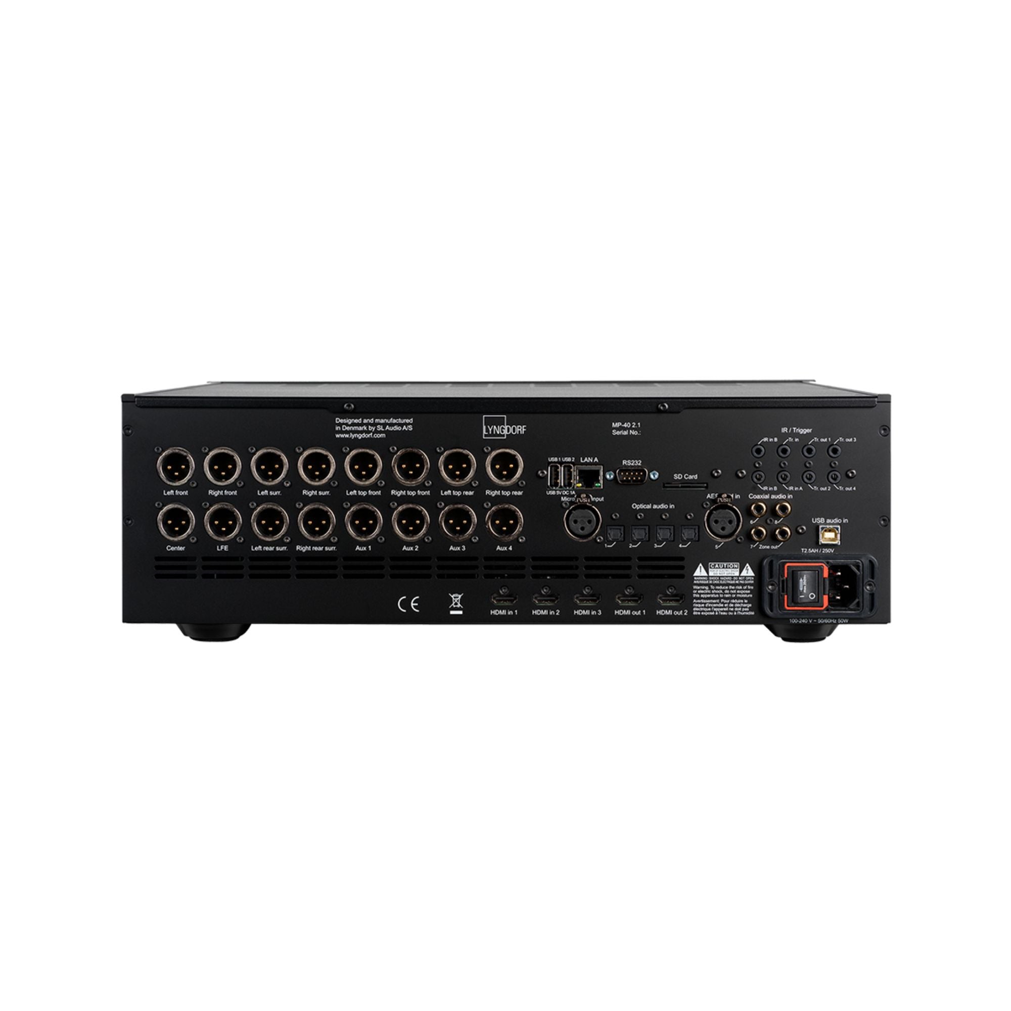 Lyngdorf Audio MP-40 - AV Processor, Lyngdorf Audio, AV Processor - AVStore.in