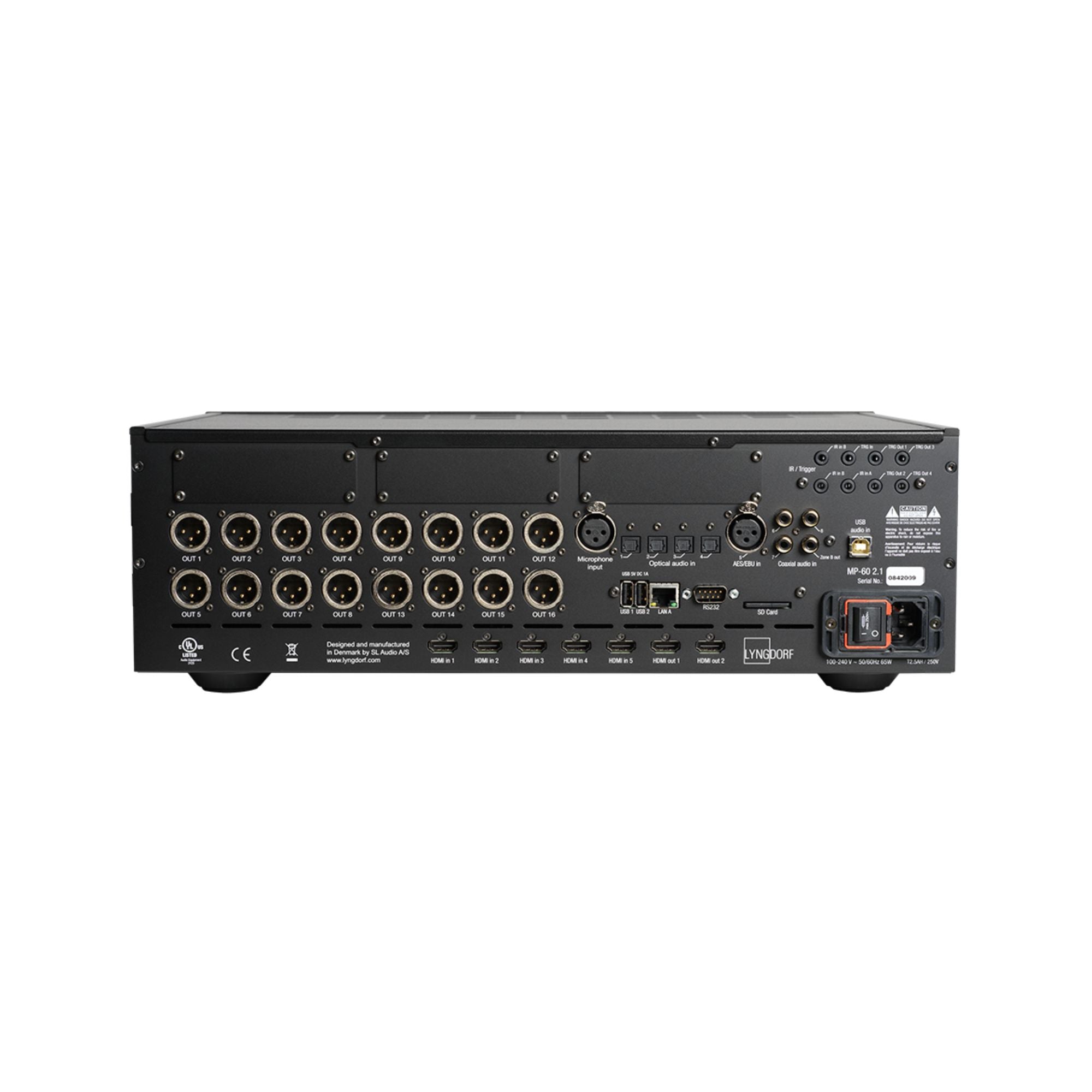 Lyngdorf Audio MP-60 - AV Processor, Lyngdorf Audio, Pre-Amplifier - AVStore.in