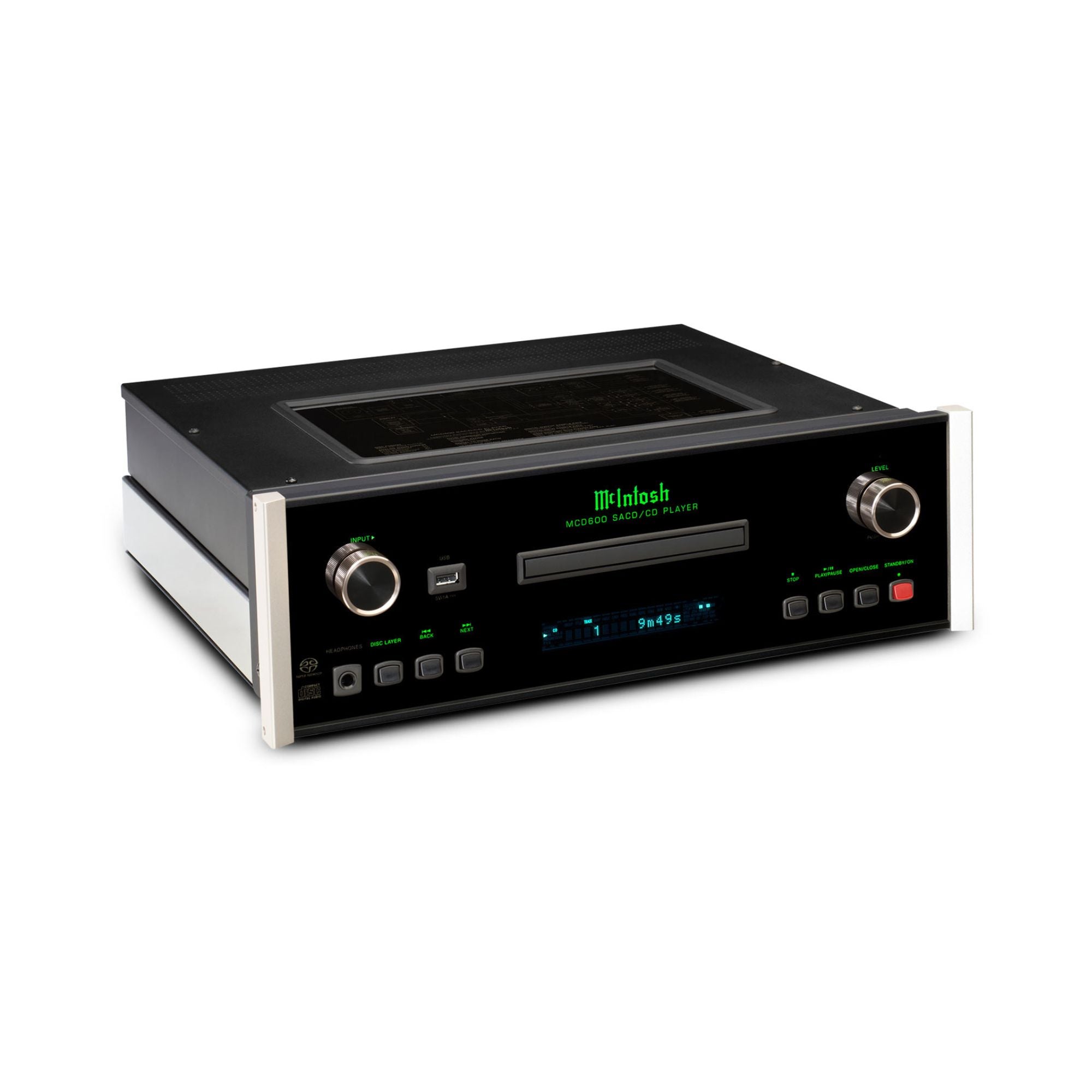 McIntosh Labs MCD600 - 2-Channel SACD/CD Player, McIntosh Labs, Network SACD Player - AVStore.in