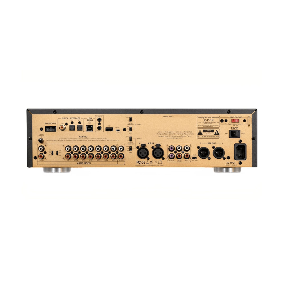 Advance Paris X-P700 Stereo Preamplifier