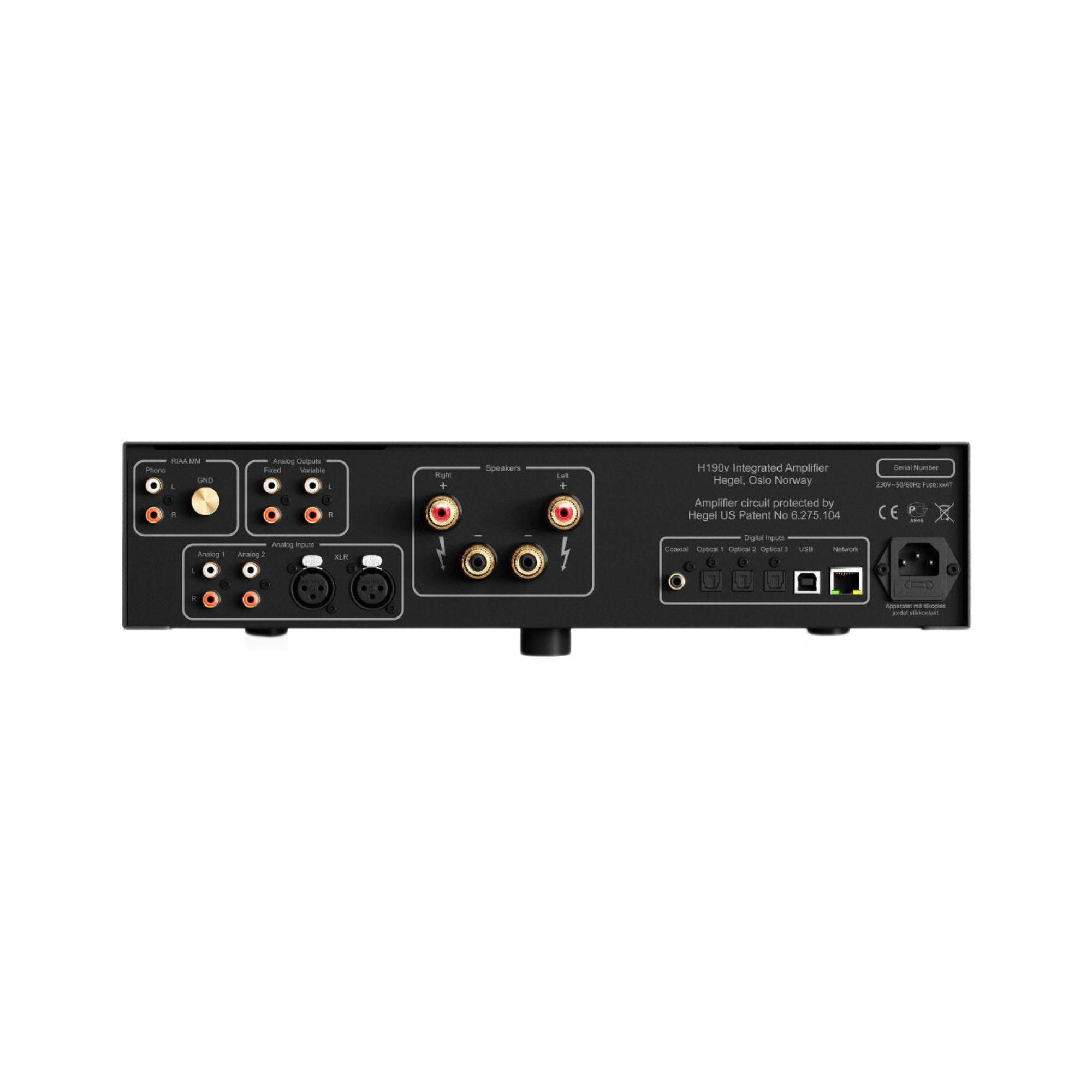 Hegel H190v Stereo Integrated Amplifier, Hegel, Integrated Amplifier - AVStore.in