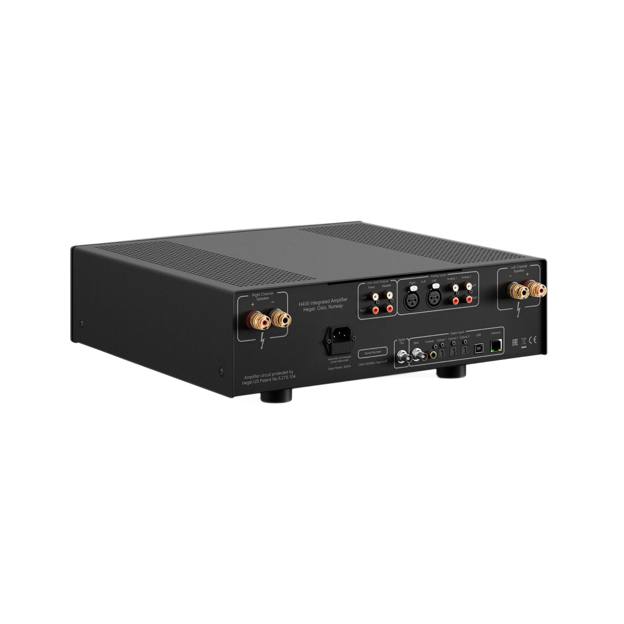 Hegel H400 Integrated Amplifier, Hegel, Integrated Amplifier - AVStore.in
