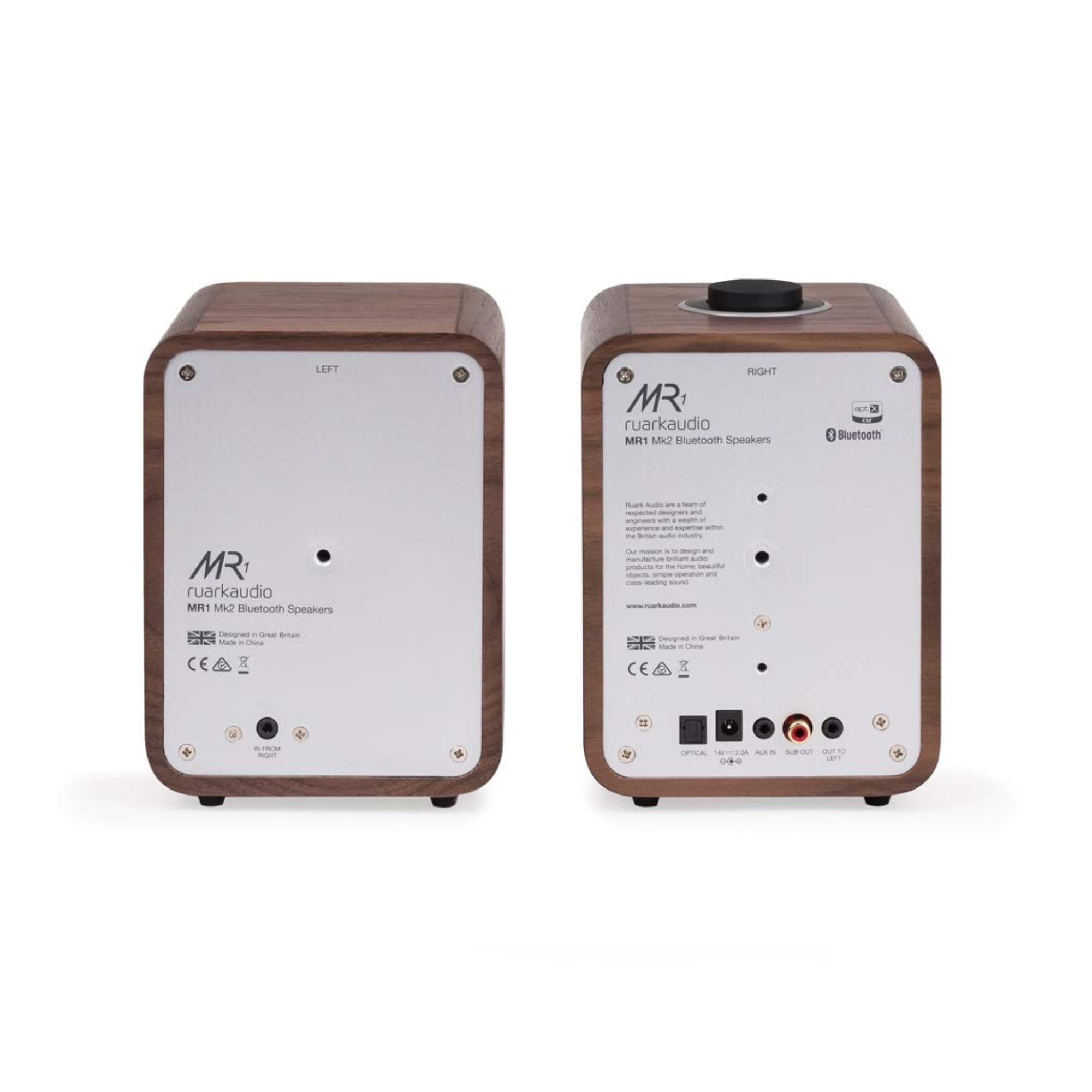 Ruark Audio MR1 MK2- Active Bookshelf Speaker - Pair, Ruark Audio, Bluetooth Speaker - AVStore.in