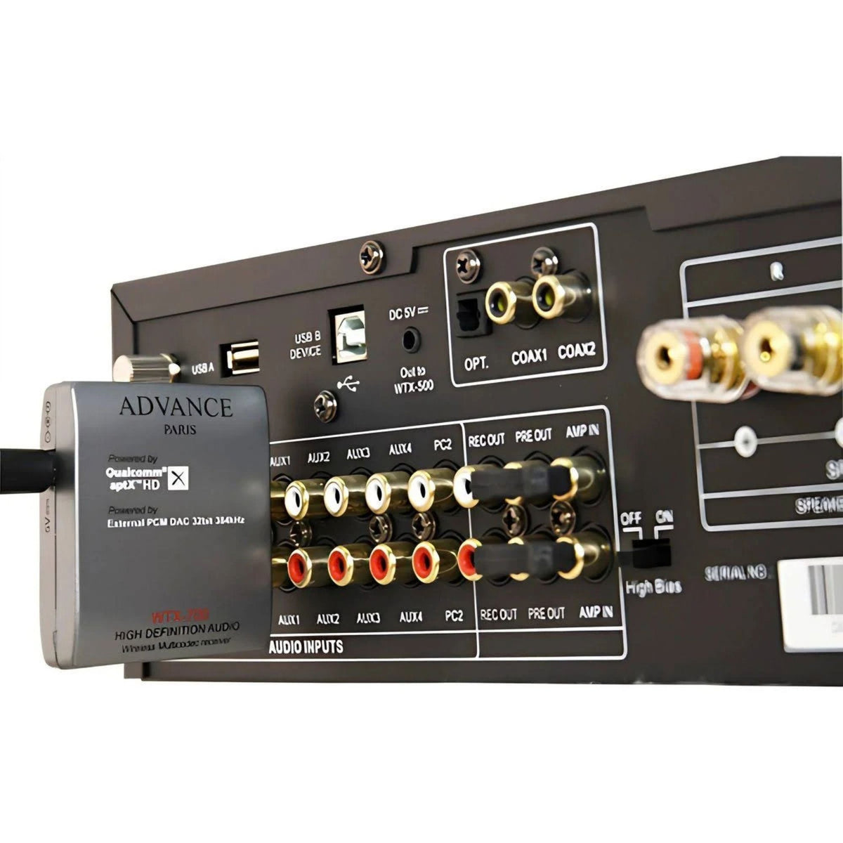 Advance Paris WTX-700 EVO Bluetooth Audio Receiver
