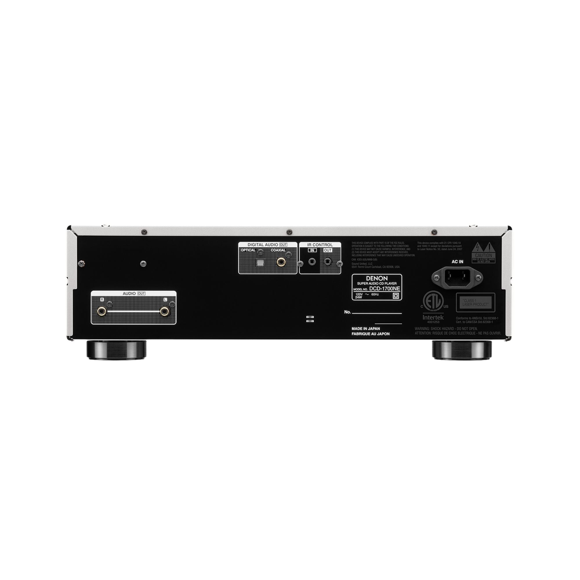 Denon DCD-1700NE CD/SACD Player