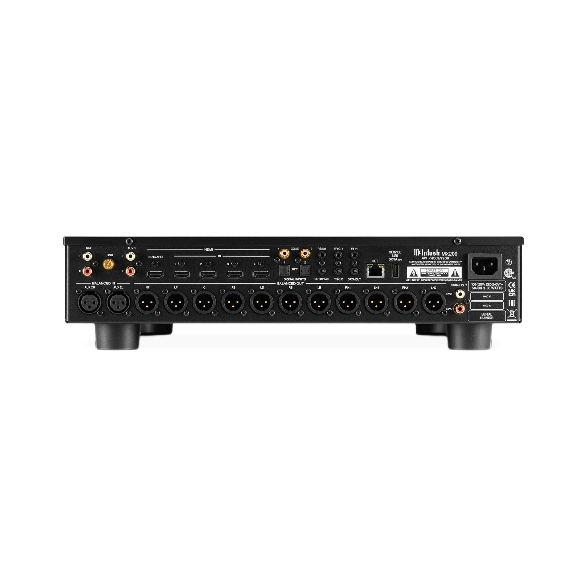 McIntosh MX200 Home theater preamp/processor, McIntosh Labs, AV Processor - AVStore.in