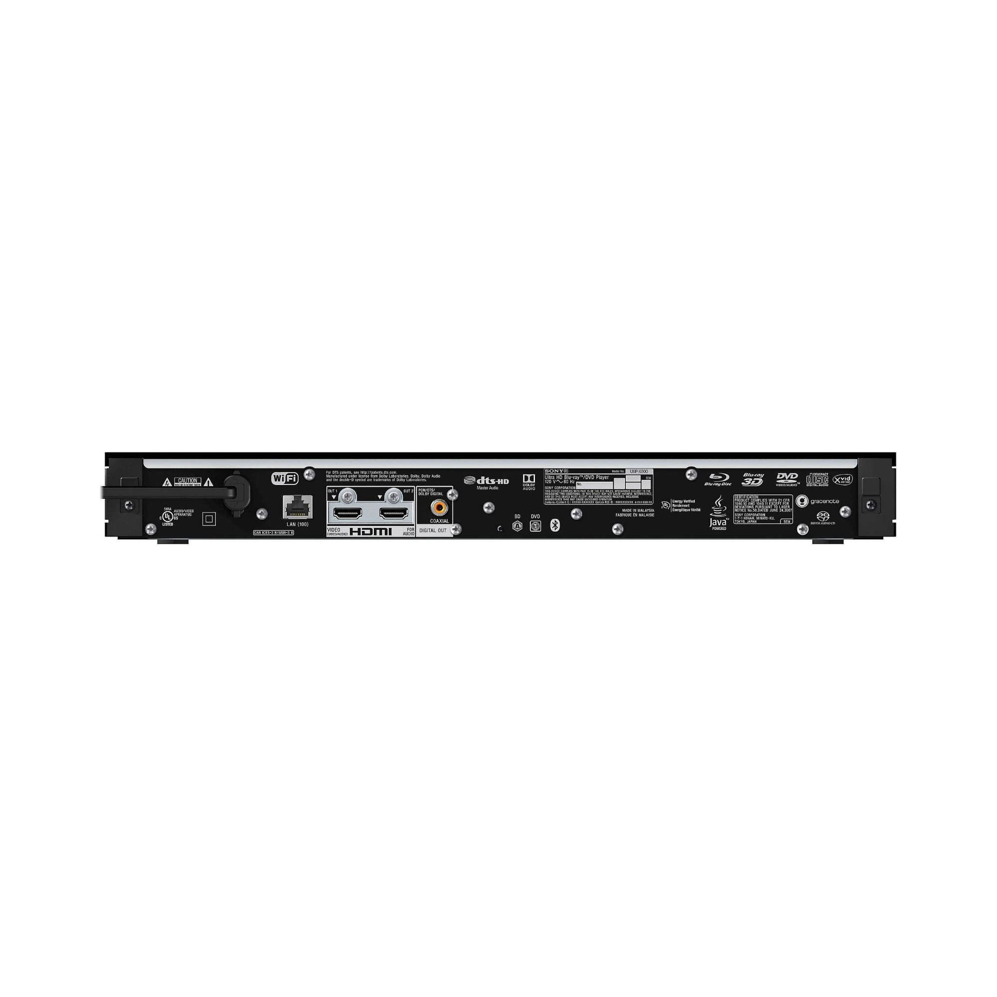 Sony UBP-X800M2 - 4K Ultra HD Blu-ray player with Wi-Fi® and Bluetooth®, Sony, 4K & Blu-ray Disc Players - AVStore.in