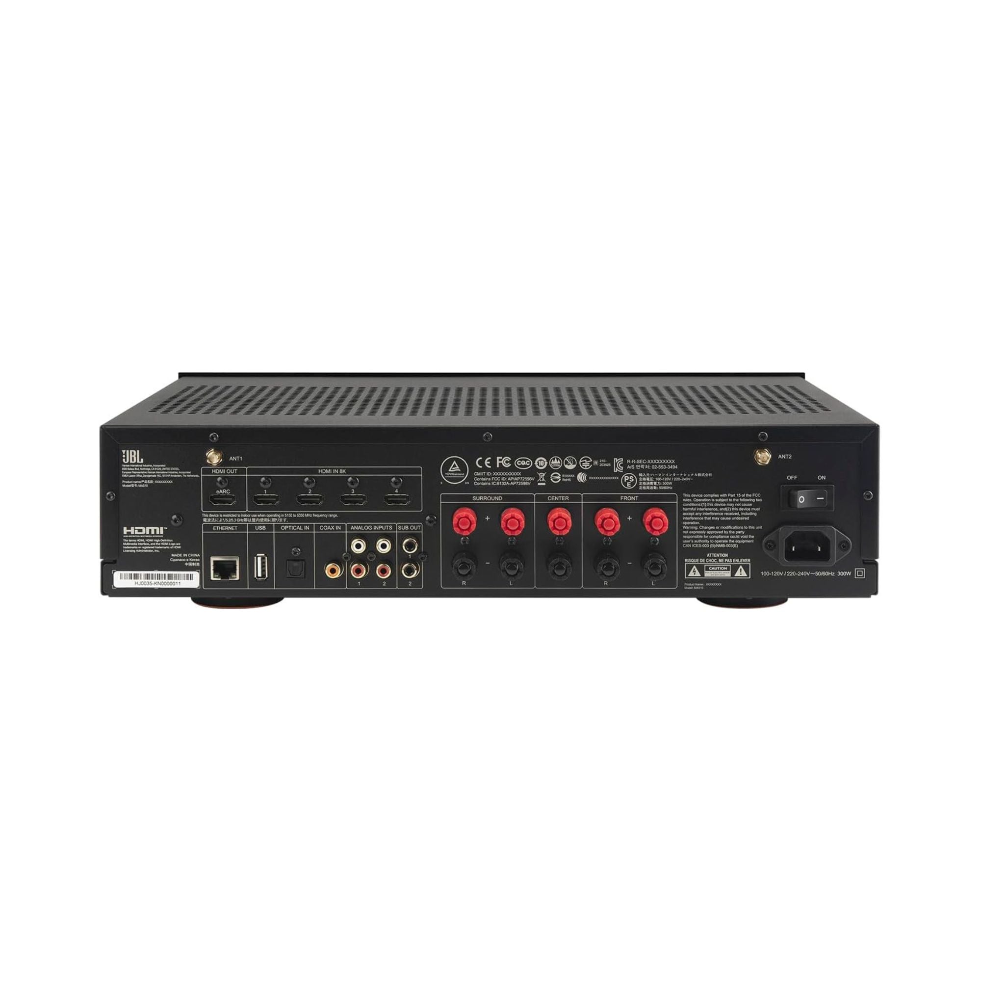 JBL MA510 - 5.2-channel home theater receiver