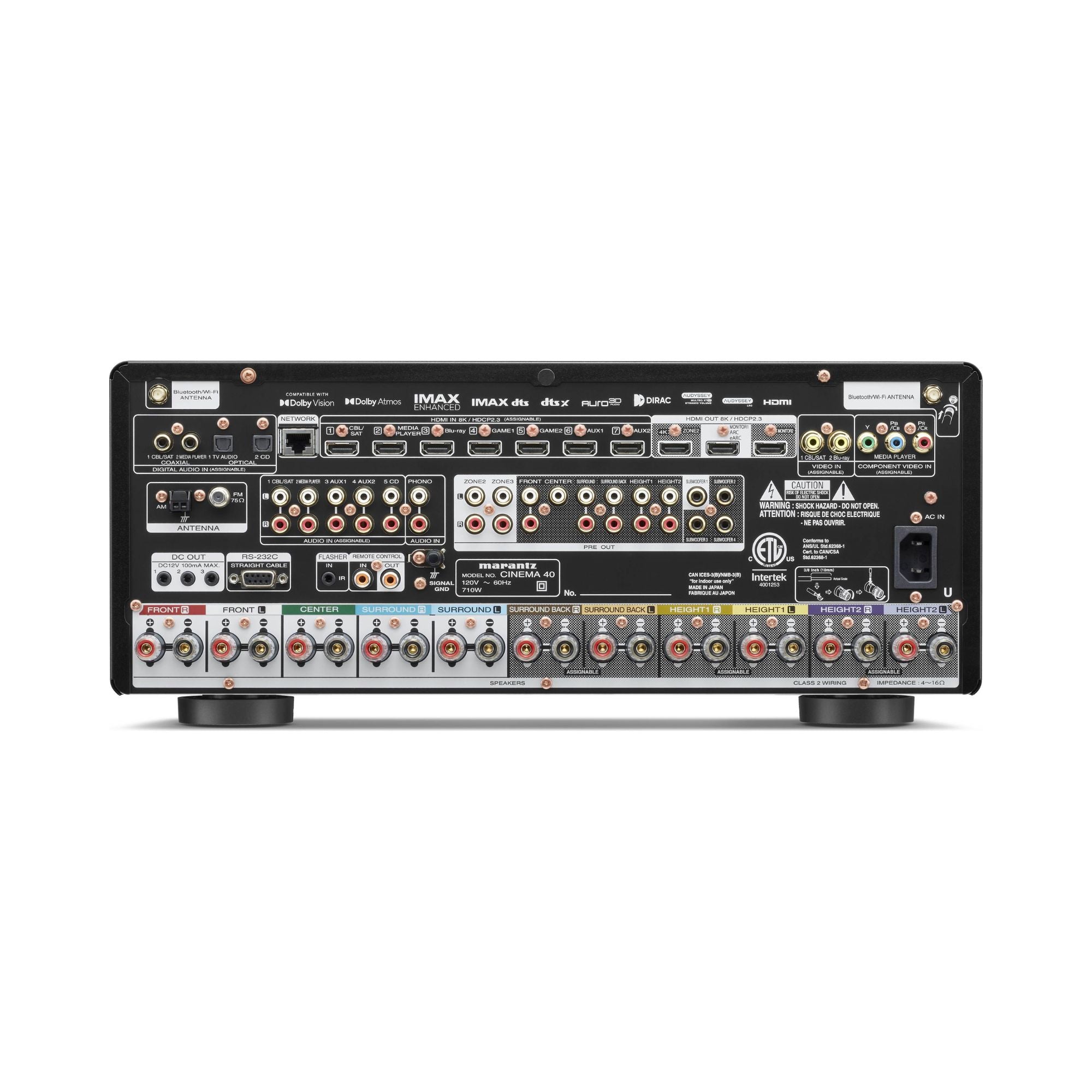 Marantz CINEMA 40 - 9.4-Channel Network A/V Receiver, Marantz, AV Receiver - AVStore.in