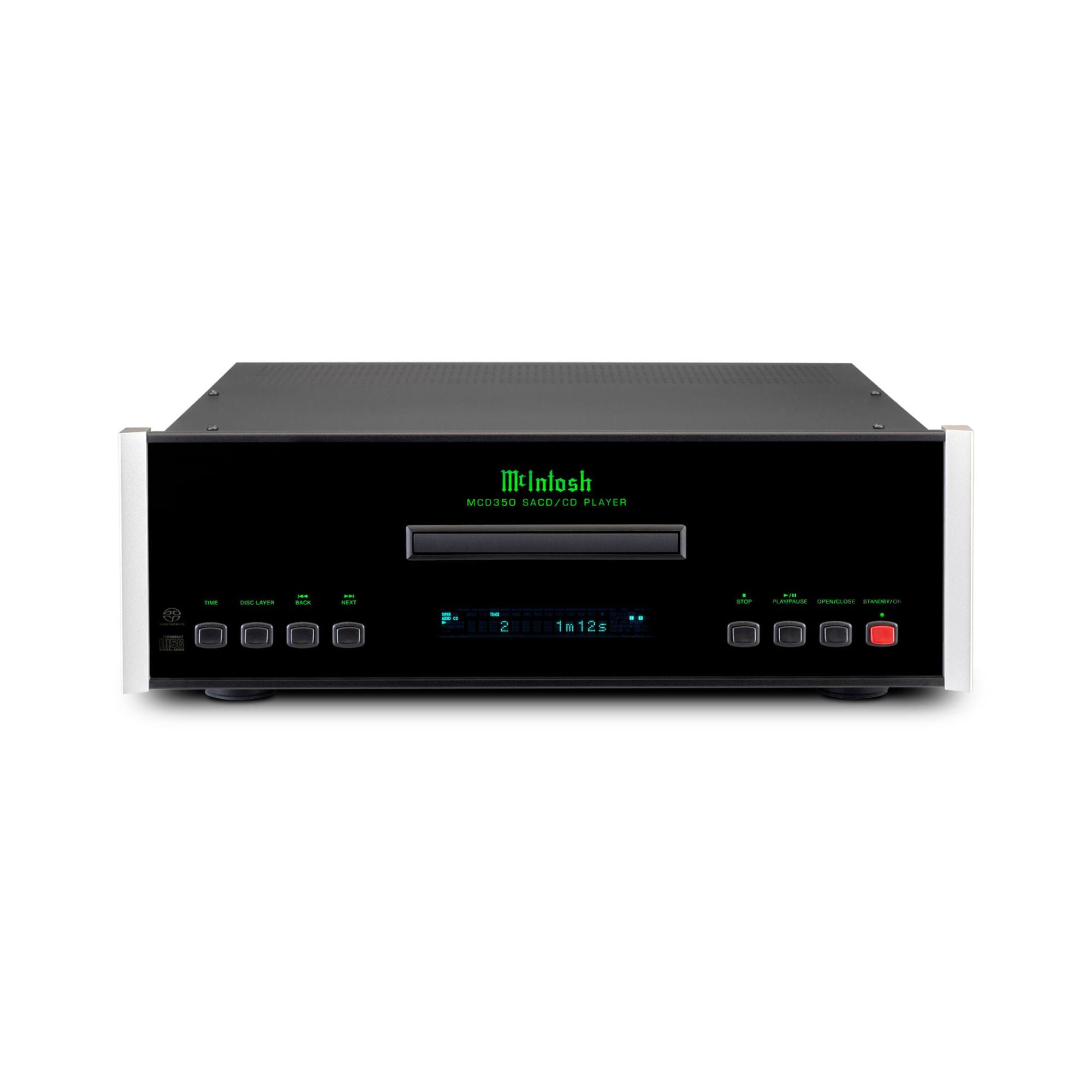 McIntosh Labs MCD350 - 2-Channel SACD/CD Player, McIntosh Labs, Network SACD Player - AVStore.in
