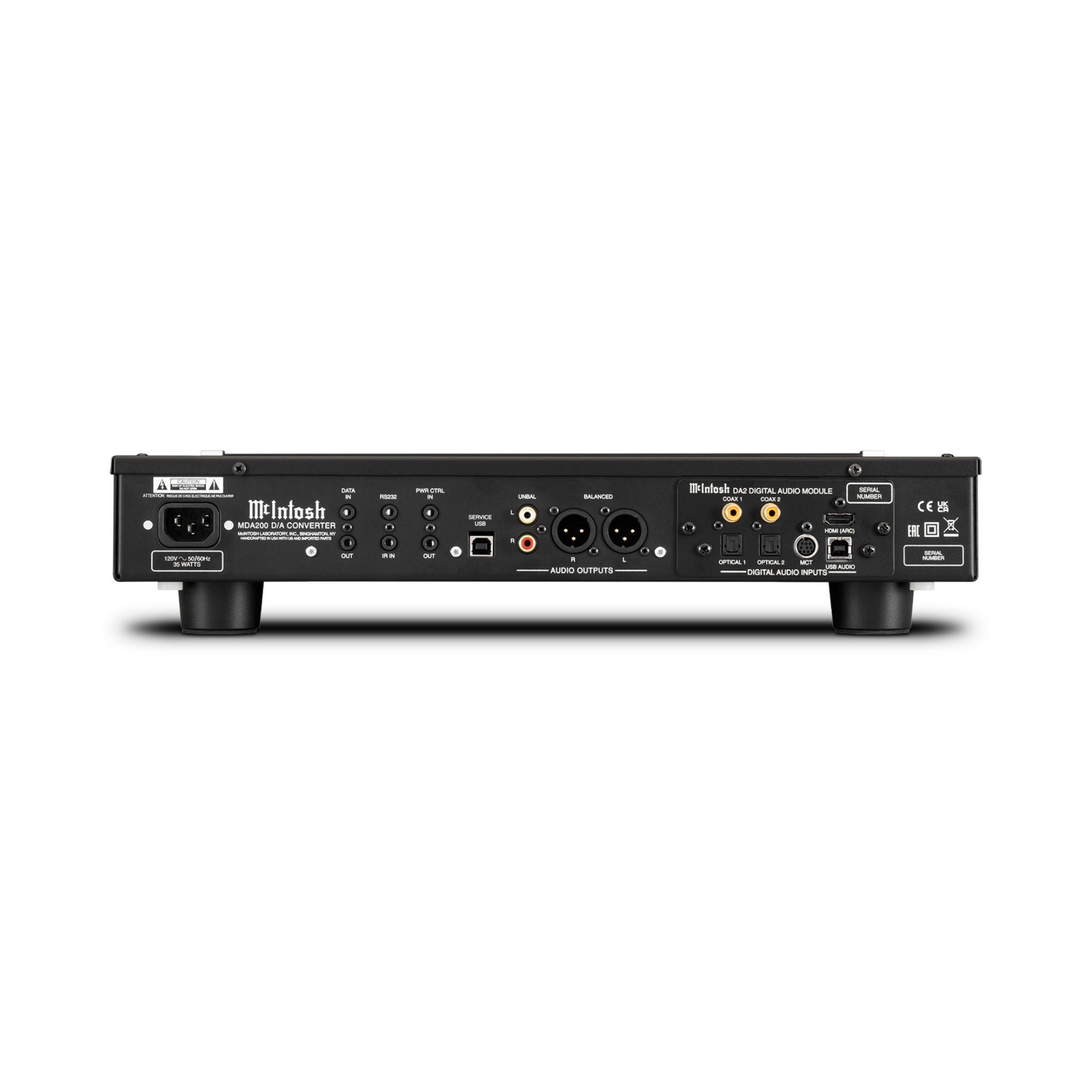 McIntosh Labs MDA200 - Stereo Digital-To-Analog Converter/Preamp, McIntosh Labs, Digital to Analog Convertor - AVStore.in