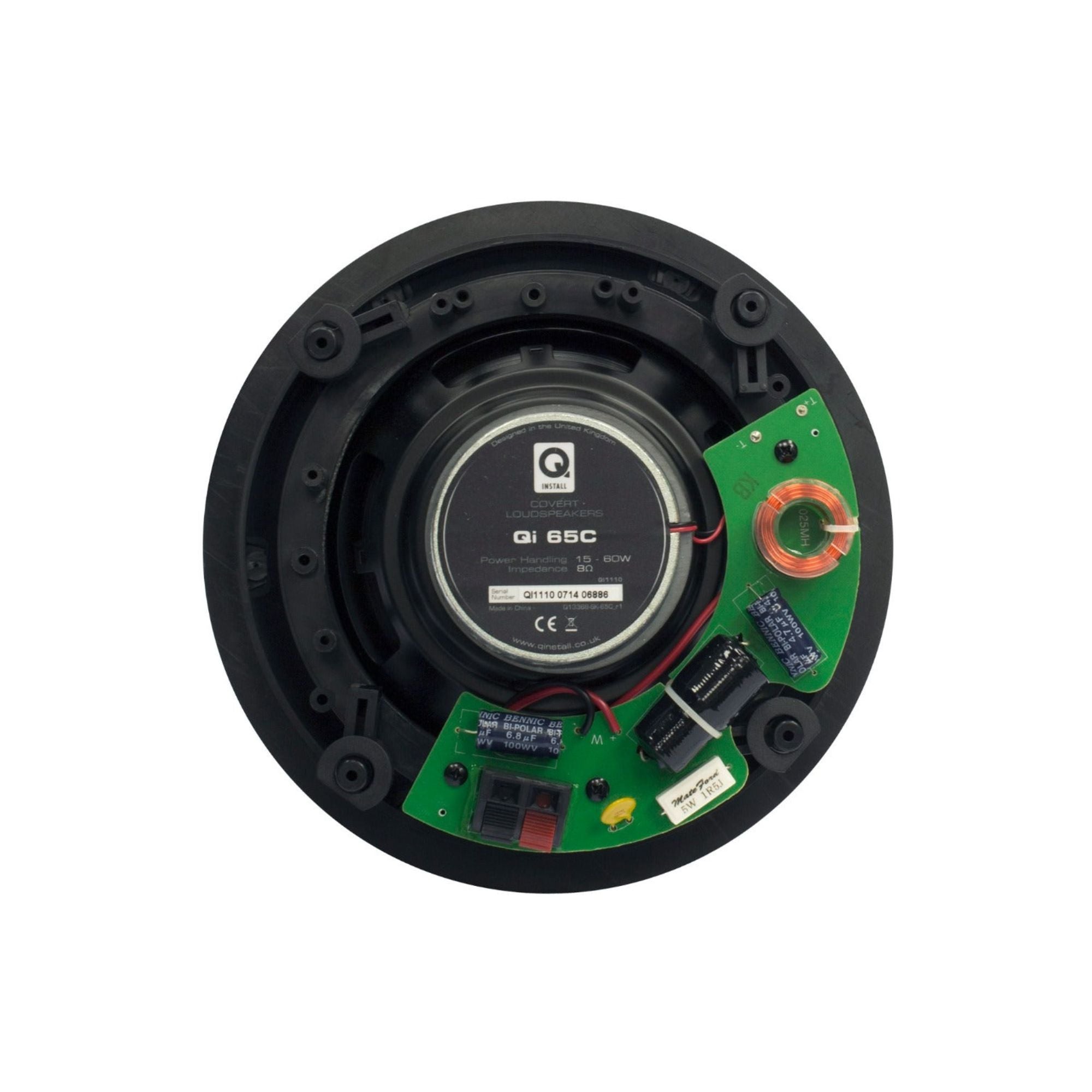 Q Install QI-65C - 6.5'' In-ceiling Speakers - Pair