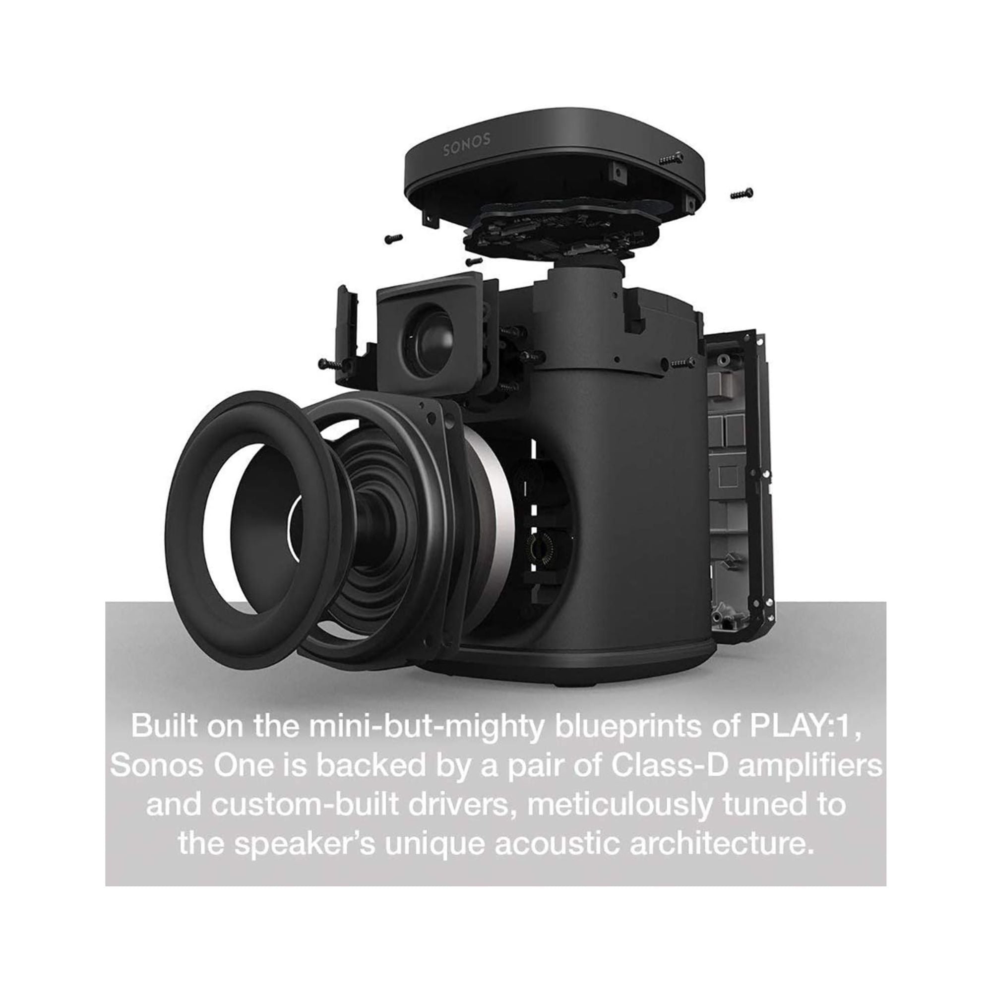 Sonos One Gen 2 - Smart Speaker