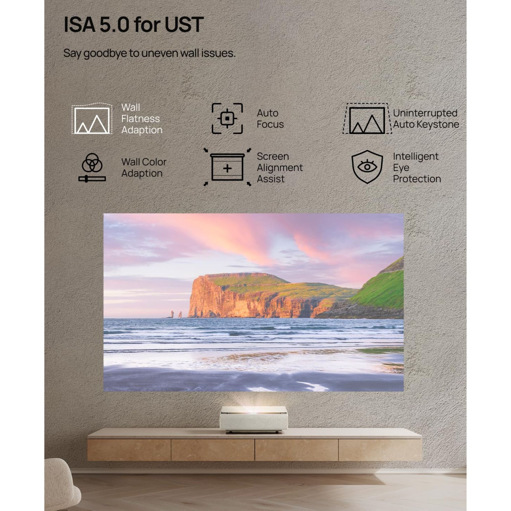 XGIMI Aura 2 - 4K UHD Ultra Short Throw Laser Projector