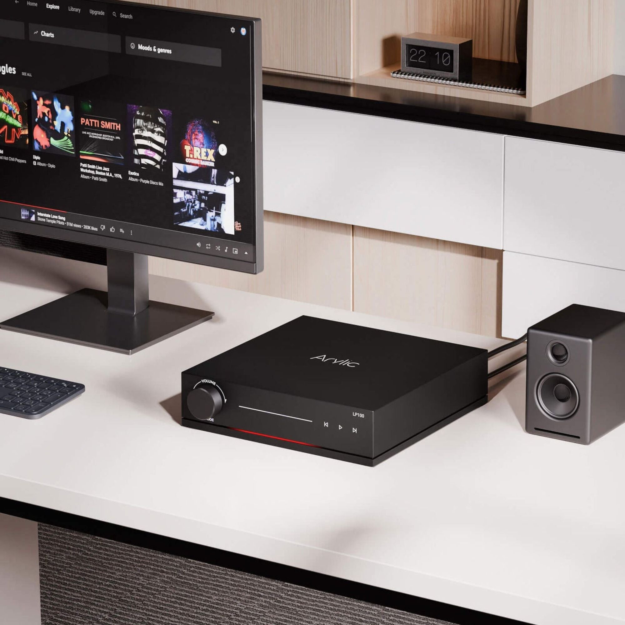 Arylic LP100 Wireless Music Streamer with DAC, Arylic, DAC - AVStore.in