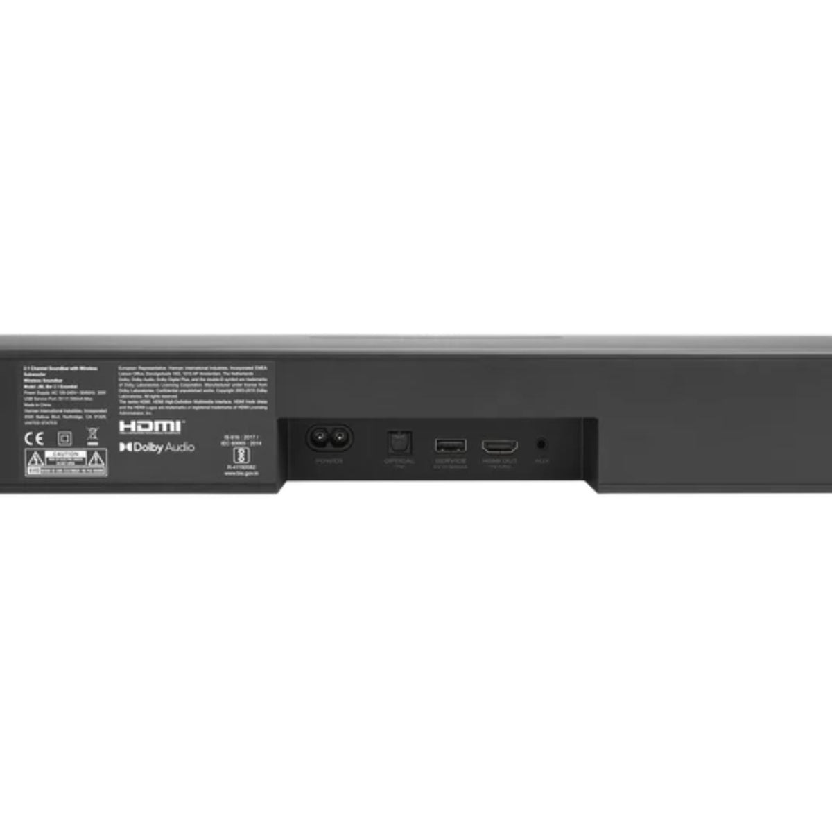 JBL BAR 2.1 Essential 2.1-Channel Soundbar with Wireless Subwoofer