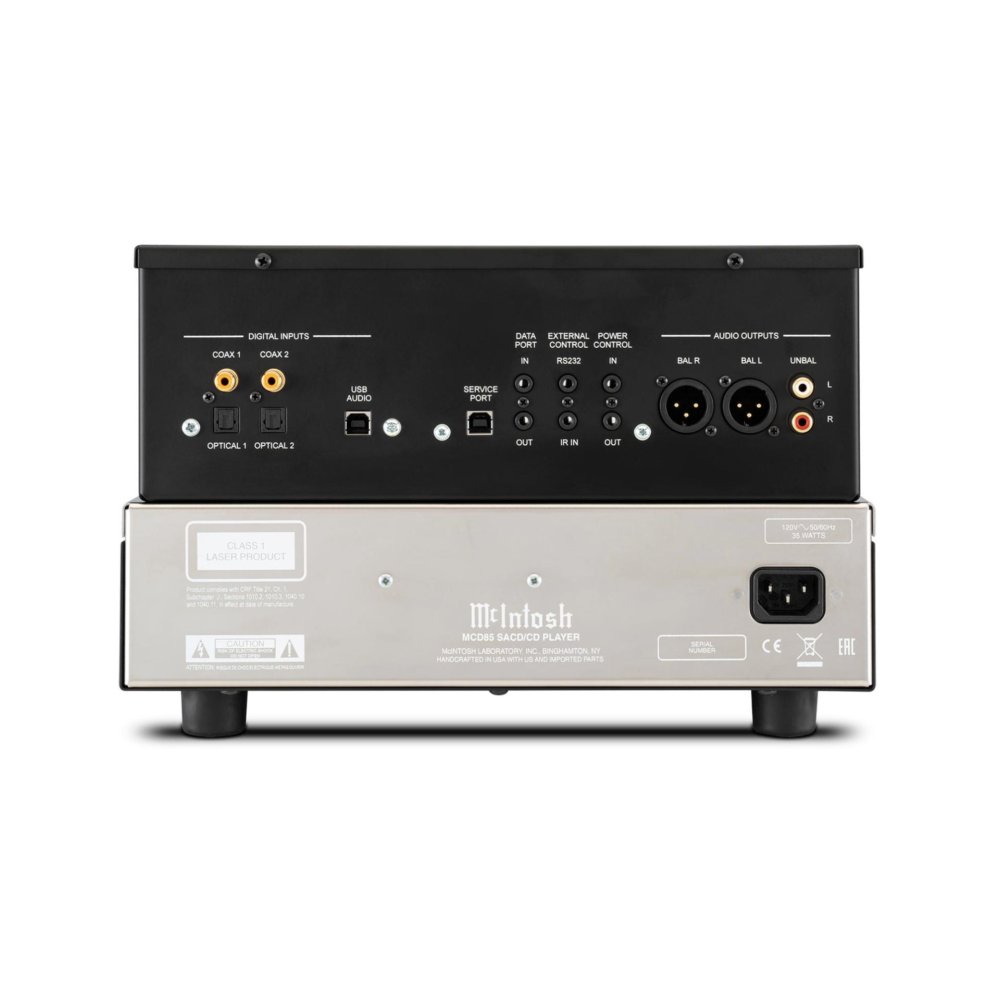 McIntosh Labs MCD85 - 2-Channel SACD/CD Player, McIntosh Labs, Network SACD Player - AVStore.in