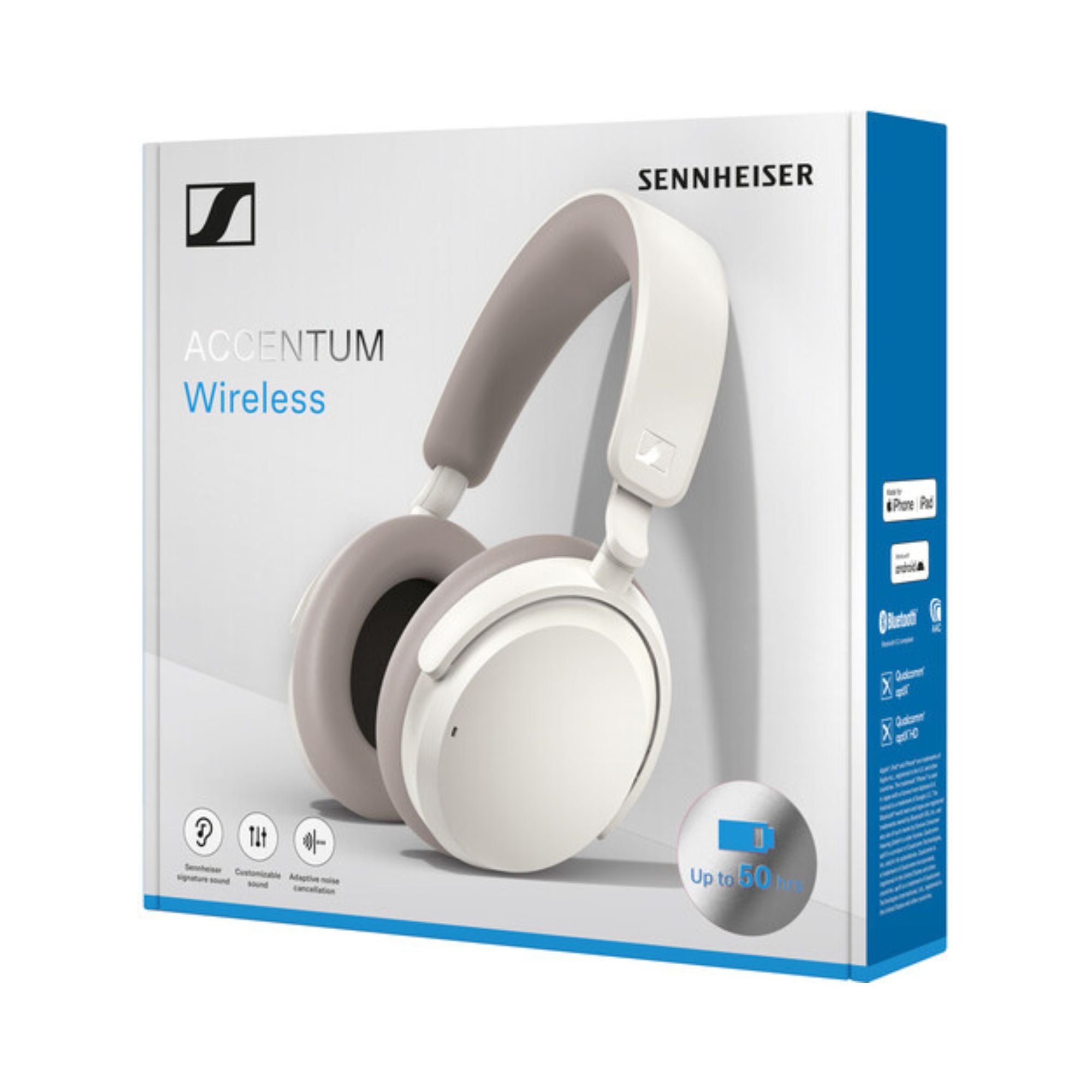 Sennheiser ACCENTUM Over-Ear Wireless Headphones, Sennheiser, Wireless Headphones - AVStore.in
