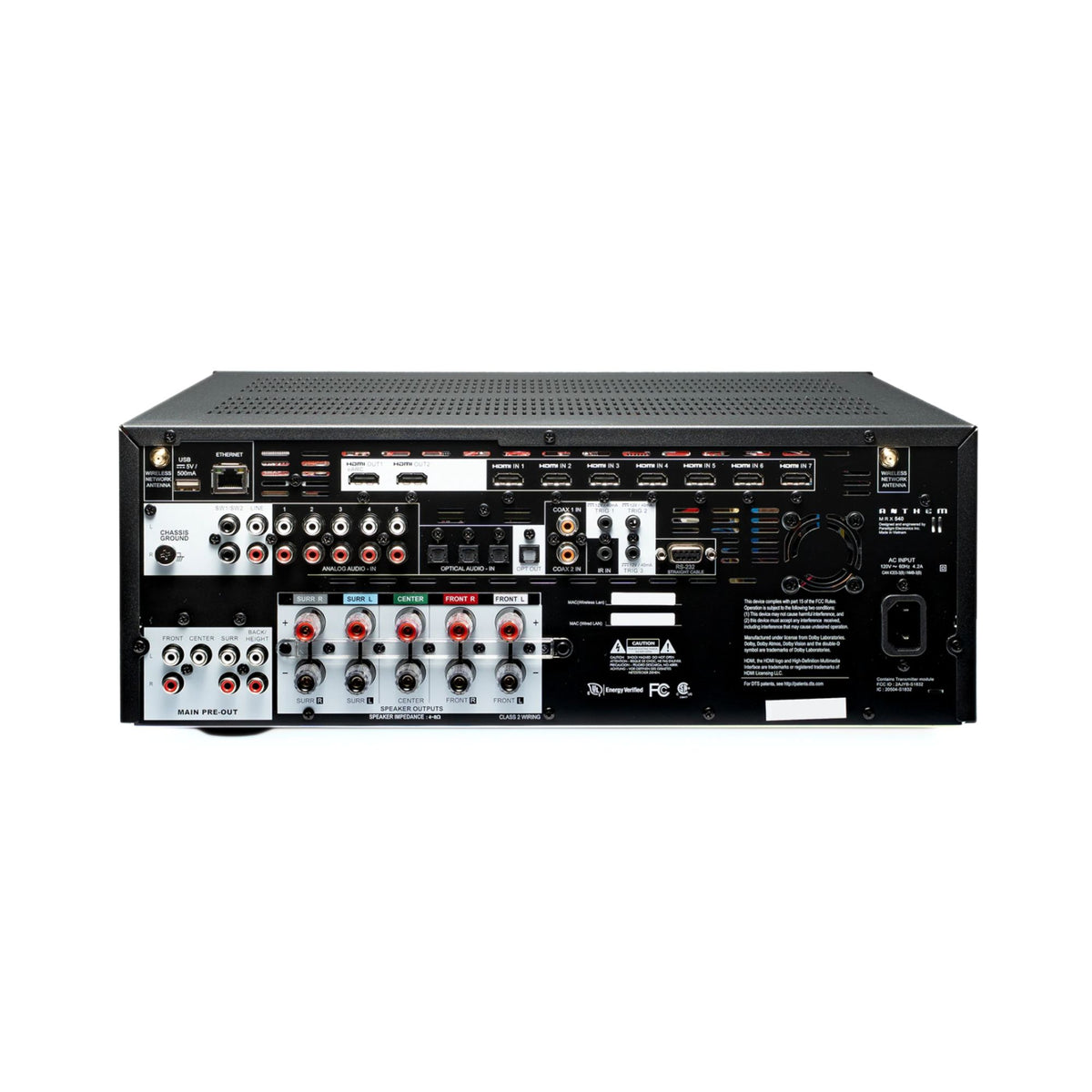 Anthem AV MRX 540 - 5.2 Channel AV Receiver