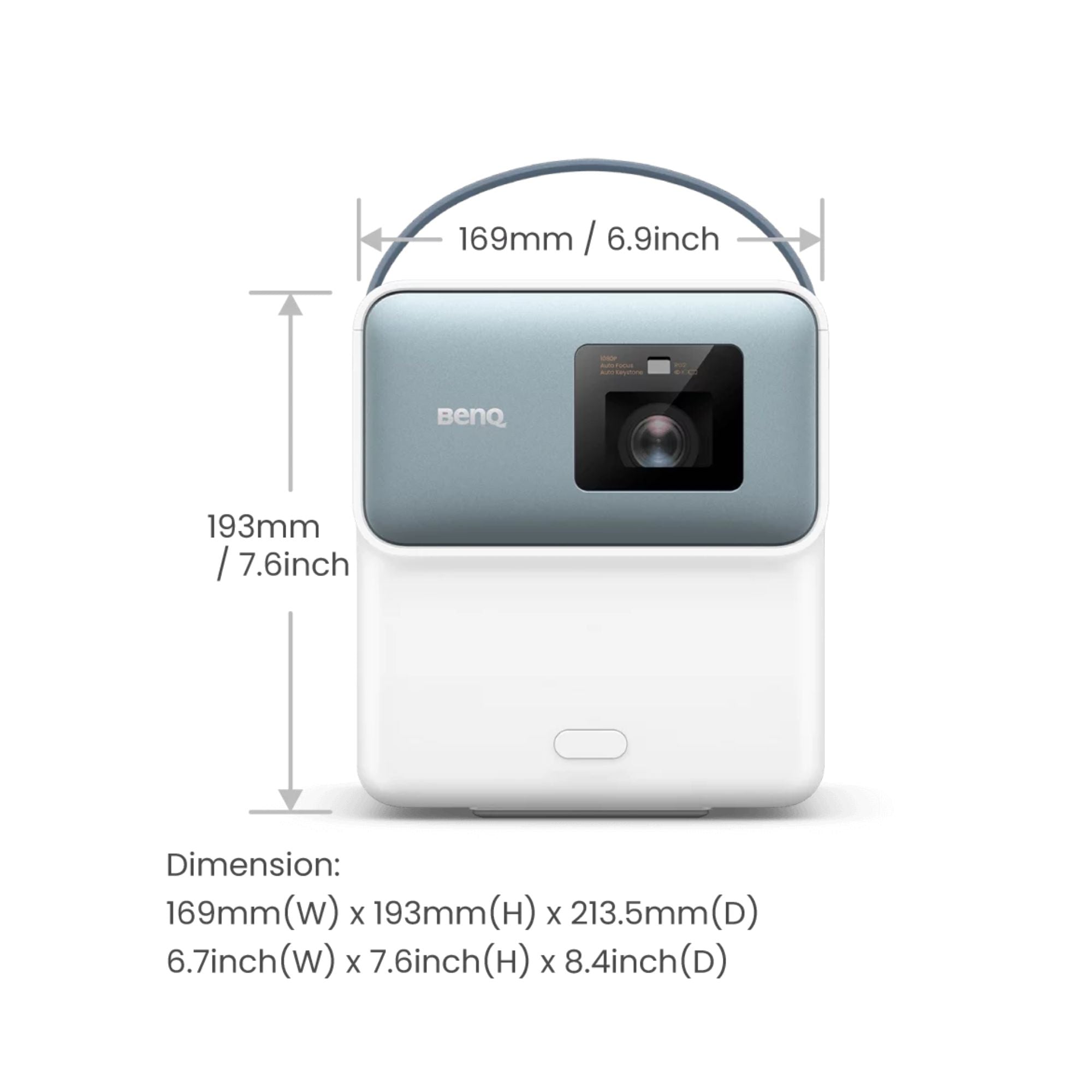 BenQ GP100 - 1080p LED Portable Projector, Benq, Portable Projector - AVStore.in