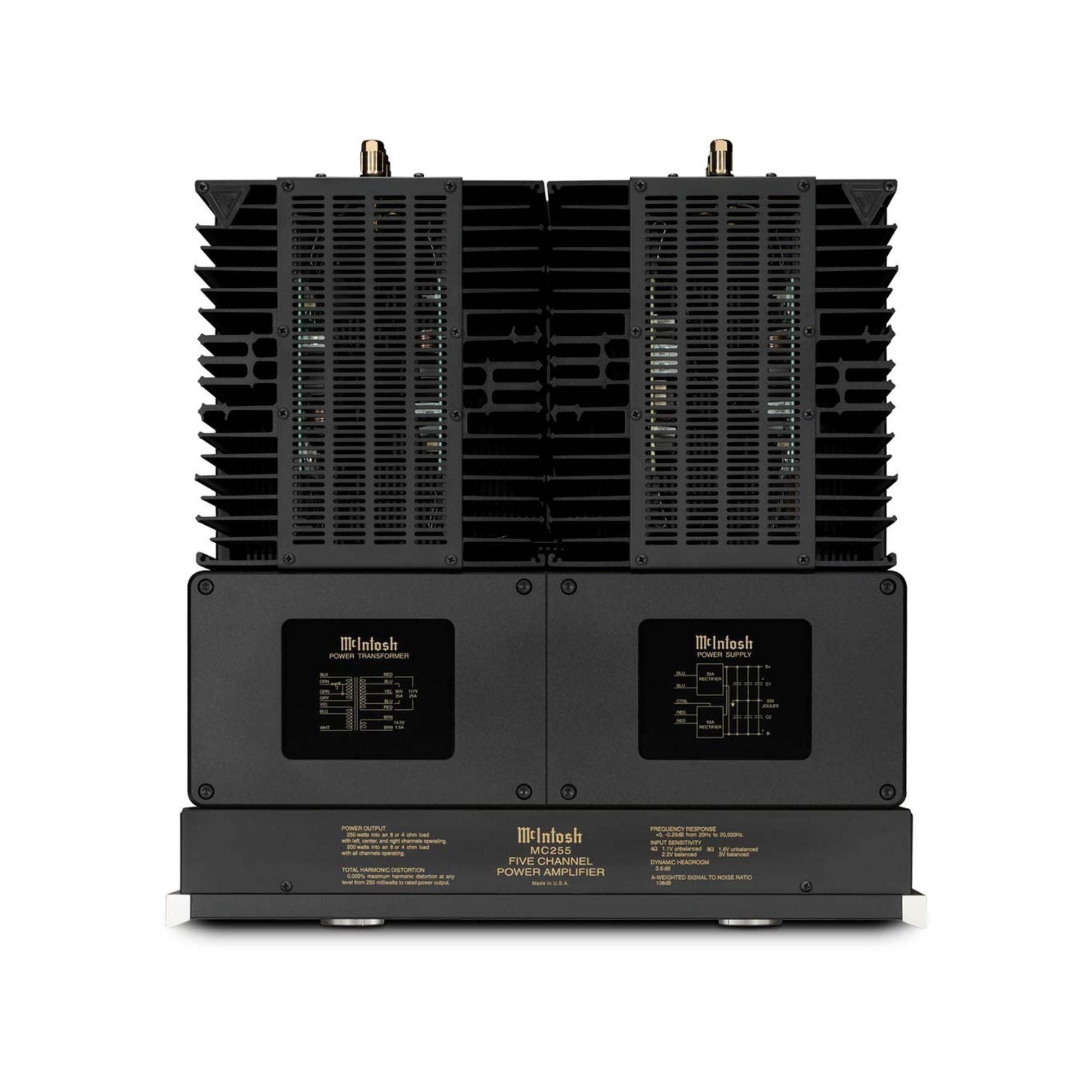 McIntosh Labs MC255 - 5-Channel Solid State Amplifier, McIntosh Labs, Amplifier - AVStore.in