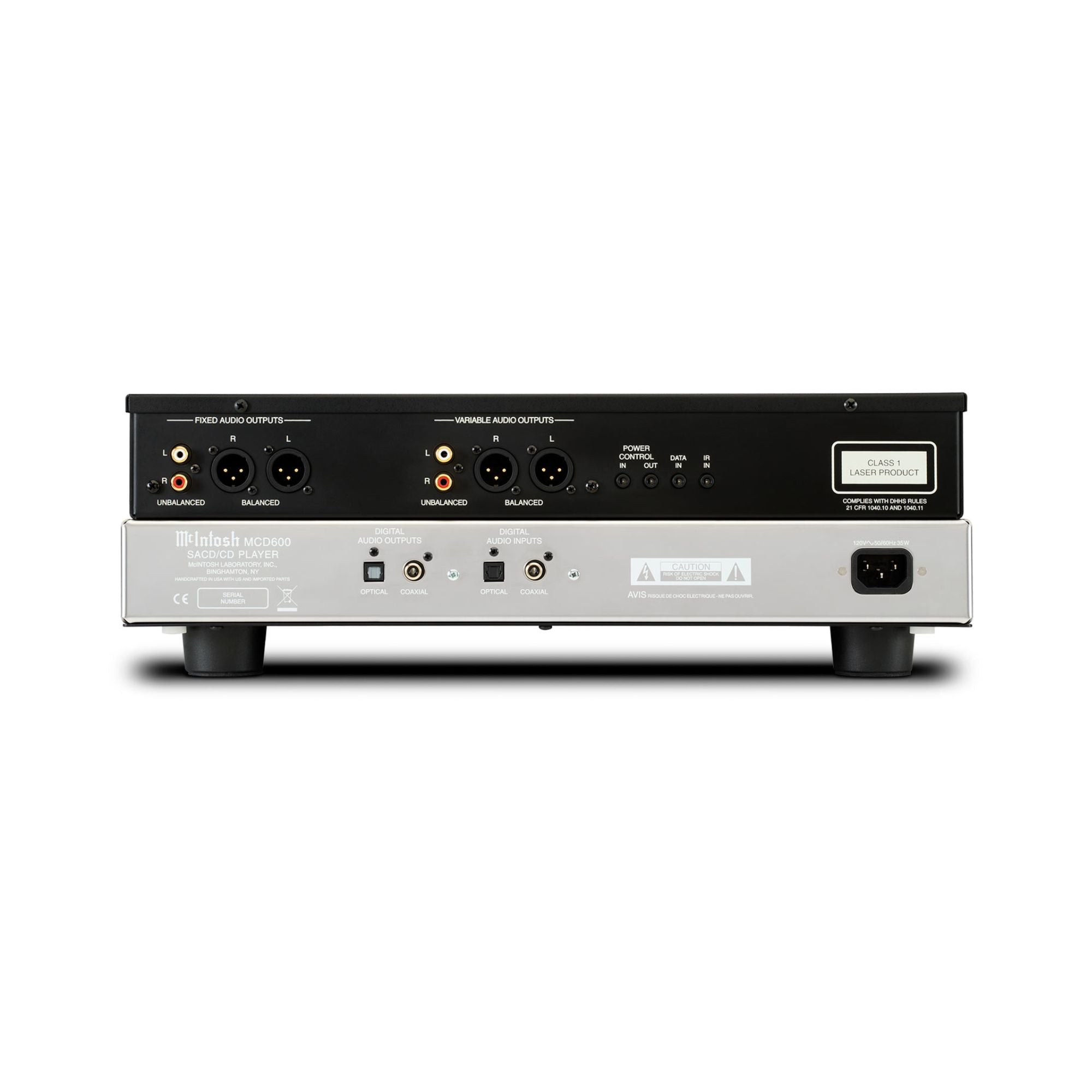 McIntosh Labs MCD600 - 2-Channel SACD/CD Player, McIntosh Labs, Network SACD Player - AVStore.in