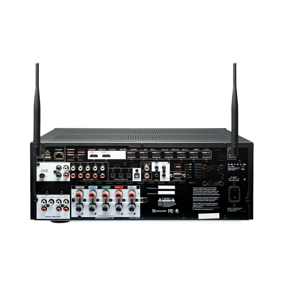Anthem AV MRX 540 - 5.2 Channel AV Receiver