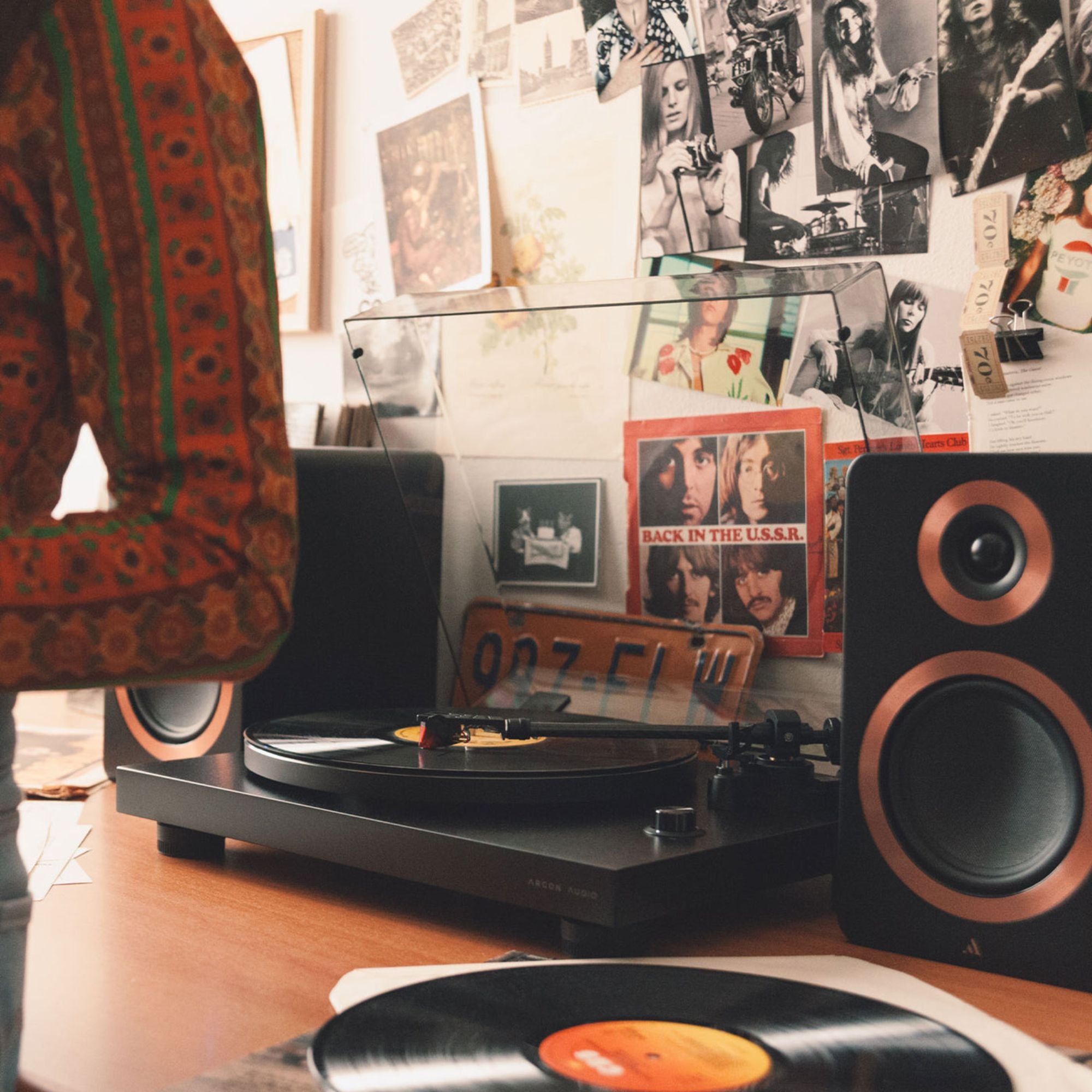 Argon Audio TT-3 Plus - Manual Belt Drive Turntable