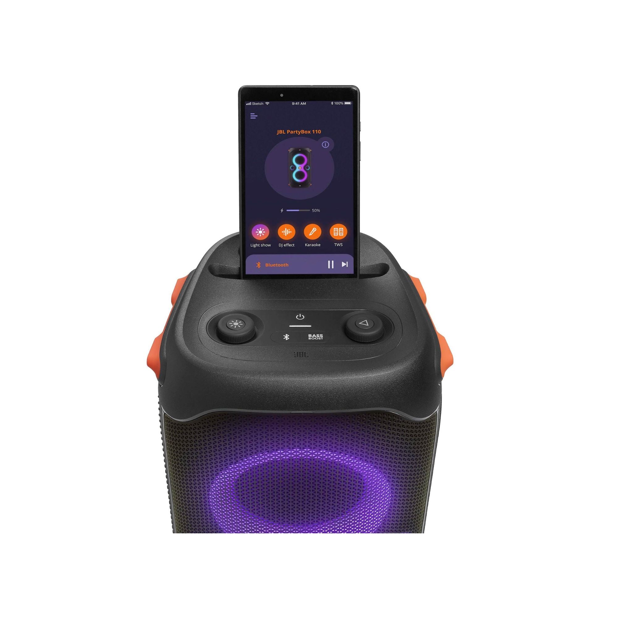 JBL PartyBox 110 - 160W Portable Wireless Speaker, JBL, Portable Bluetooth Speaker - AVStore.in