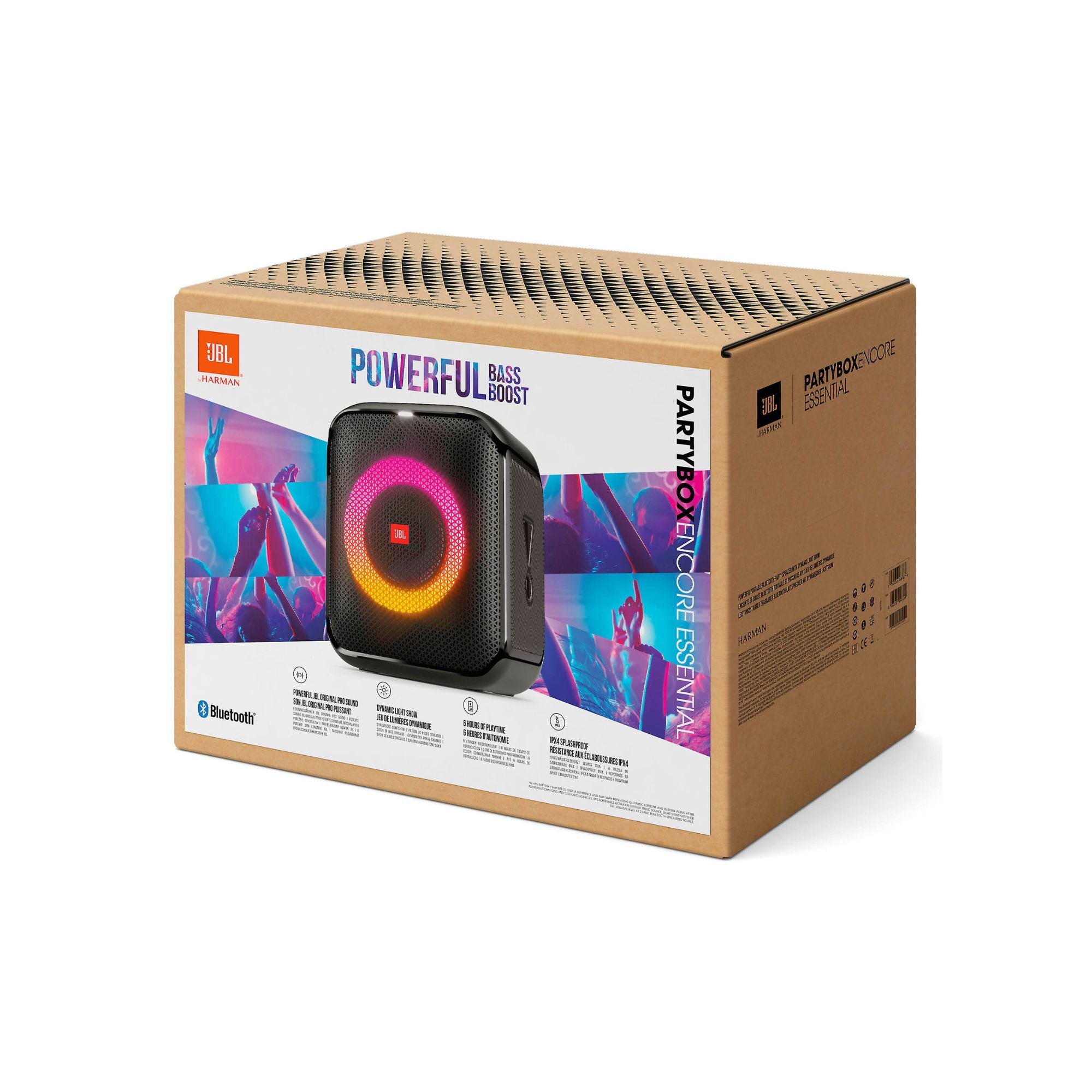 JBL PartyBox Encore Essential - Portable Bluetooth® speaker with light display, JBL, Portable Bluetooth Speaker - AVStore.in