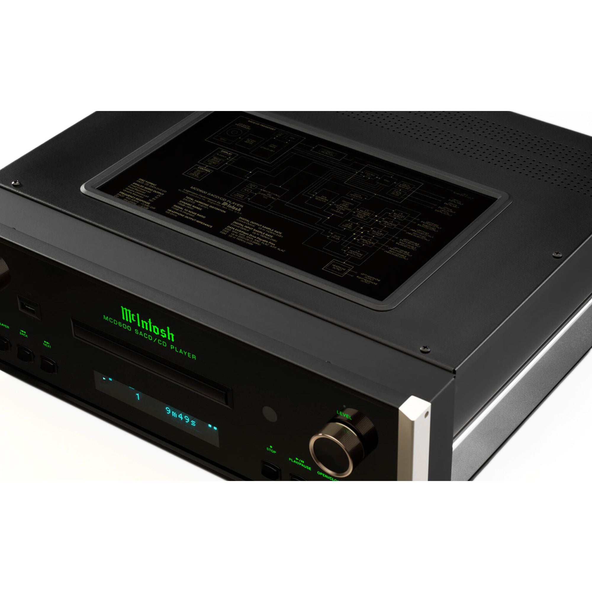 McIntosh Labs MCD600 - 2-Channel SACD/CD Player, McIntosh Labs, Network SACD Player - AVStore.in