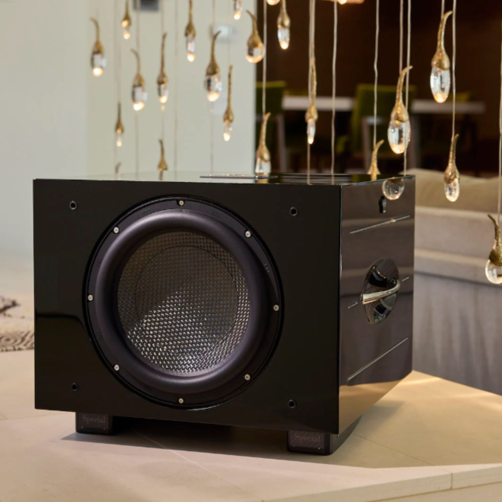 REL Acoustics Carbon Special Black Label 12inch Powered Subwoofer
