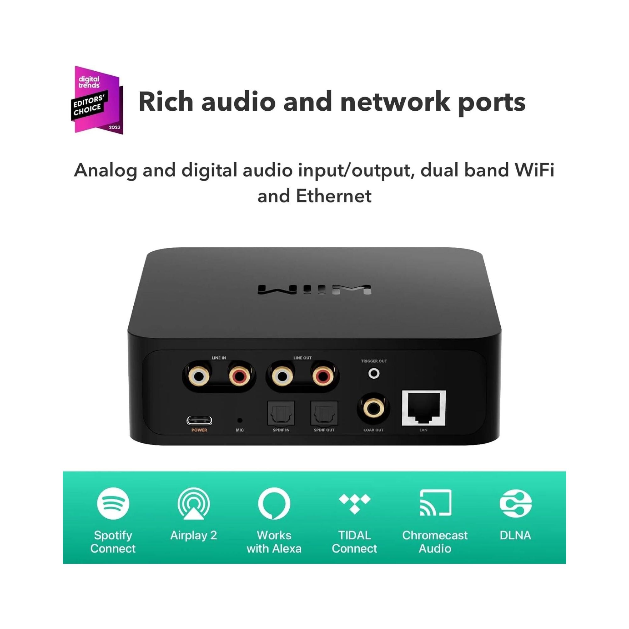 WiiM Pro Music Streamer, WiiM, Music Streamer - AVStore.in
