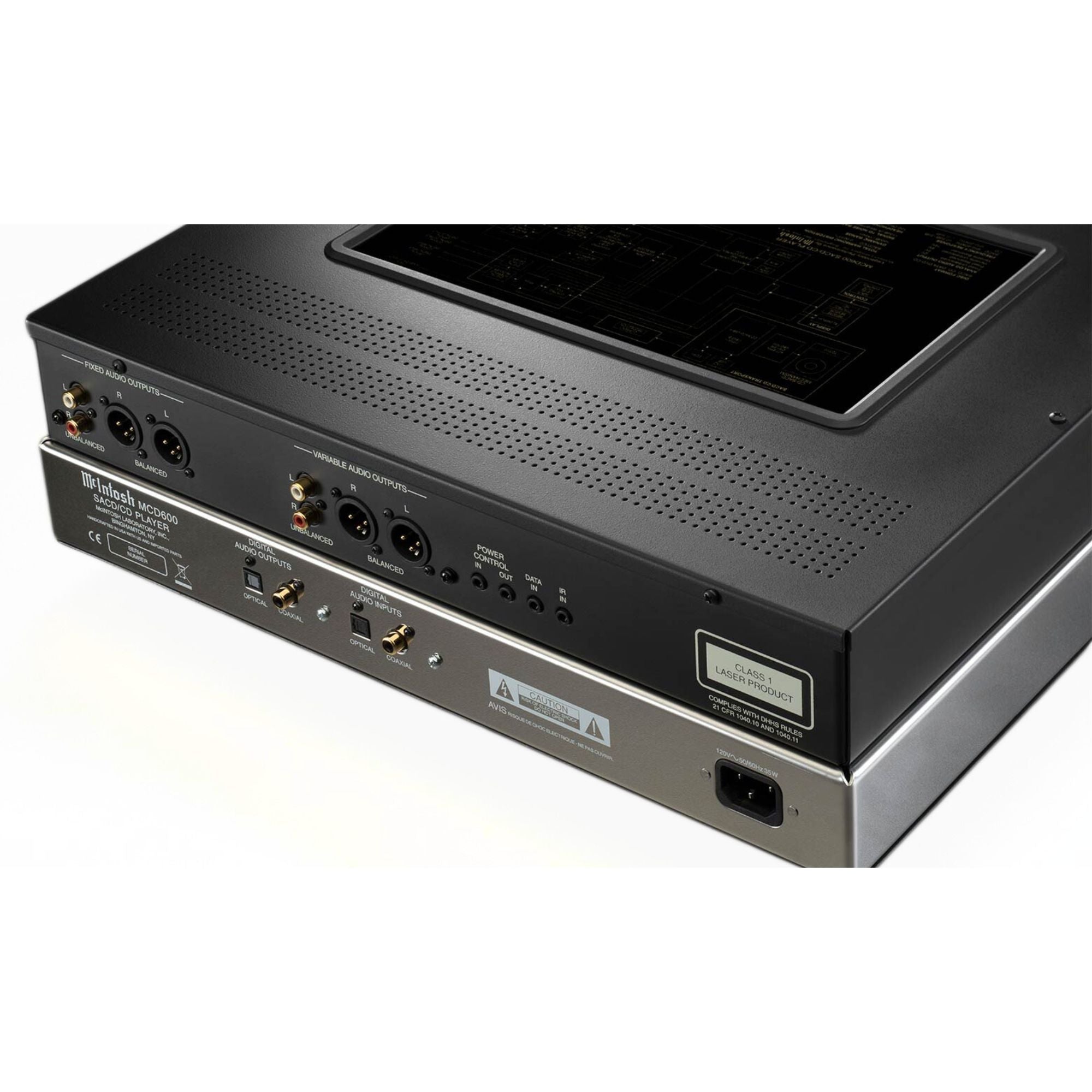 McIntosh Labs MCD600 - 2-Channel SACD/CD Player, McIntosh Labs, Network SACD Player - AVStore.in