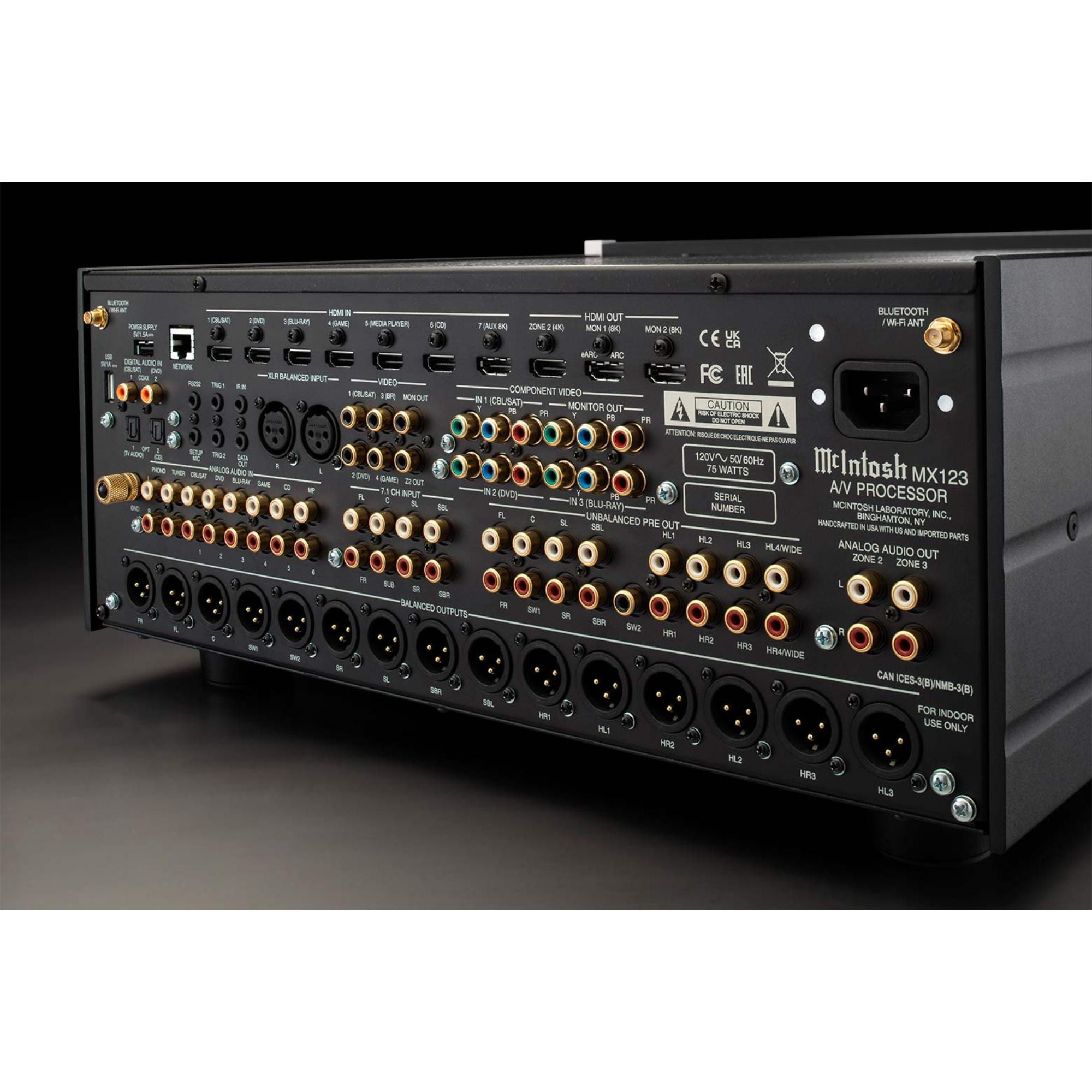 McIntosh Labs MX123 - Audio Video Processor, McIntosh Labs, AV Processor - AVStore.in