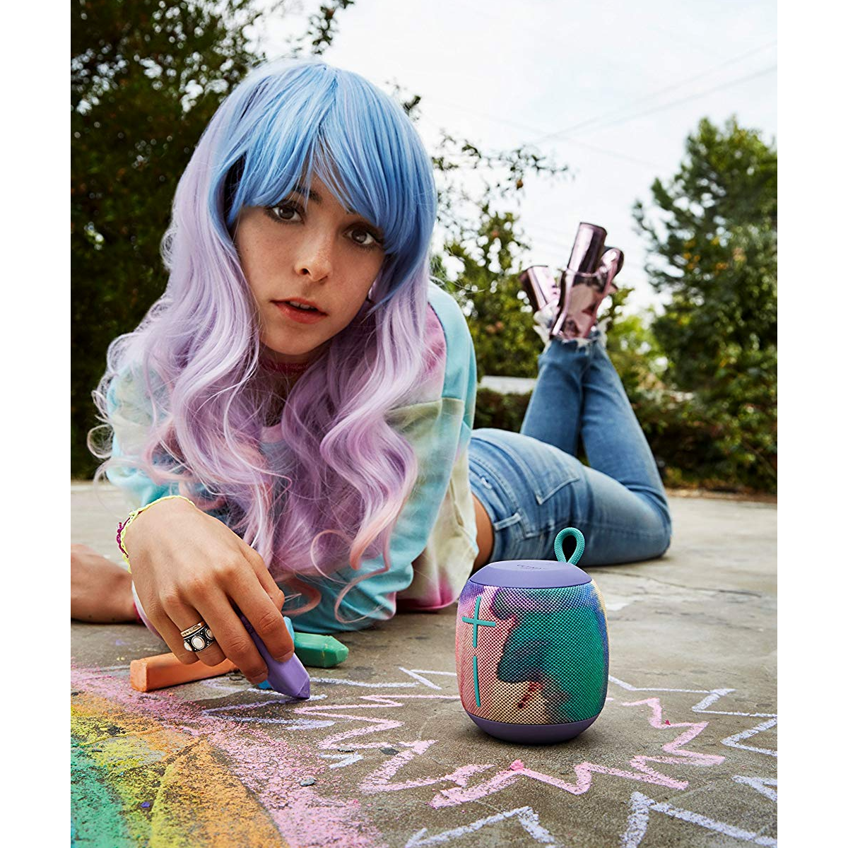 Ultimate Ears Wonderboom (Portable Bluetooth Speaker | Freestyle Collection - Unicorn), Ultimate Ears, Portable Bluetooth Speaker - AVStore.in